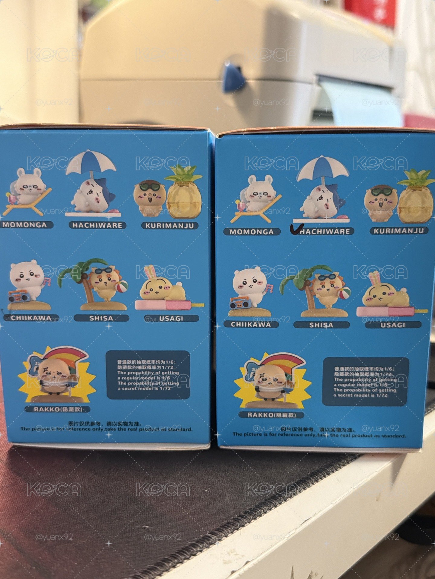 Miniso吉伊卡哇夏日麼麼茶盲盒 吉伊/小八