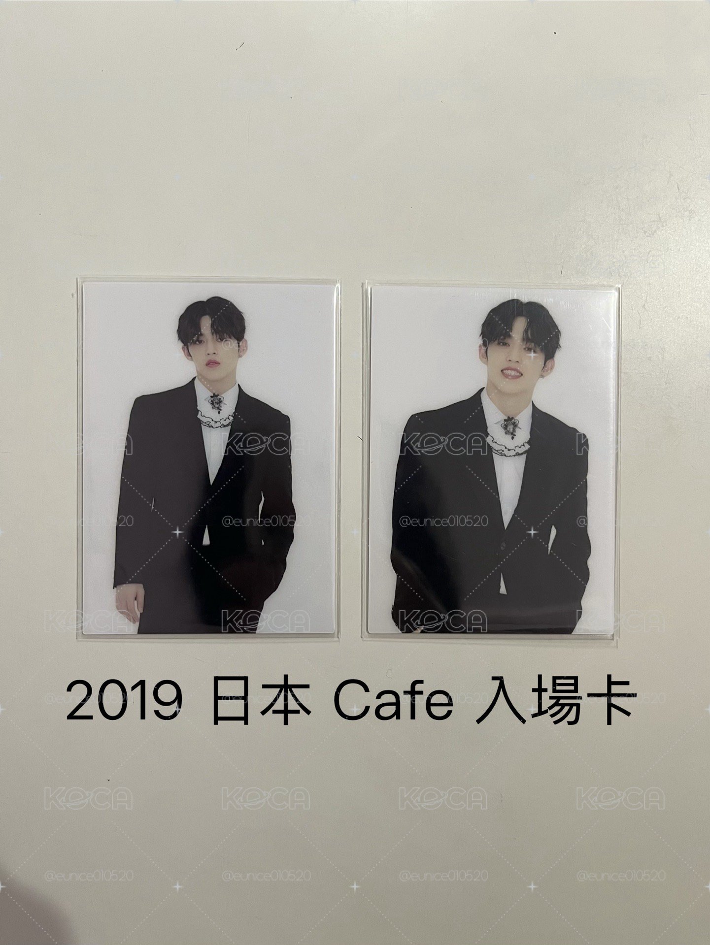 S.COUPS 勝哲 勝喆 2019 日本 Cafe 入場卡