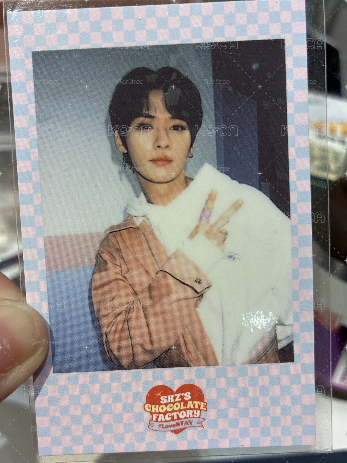 SKZ 巧克力工廠滿額卡拍立得 旻浩