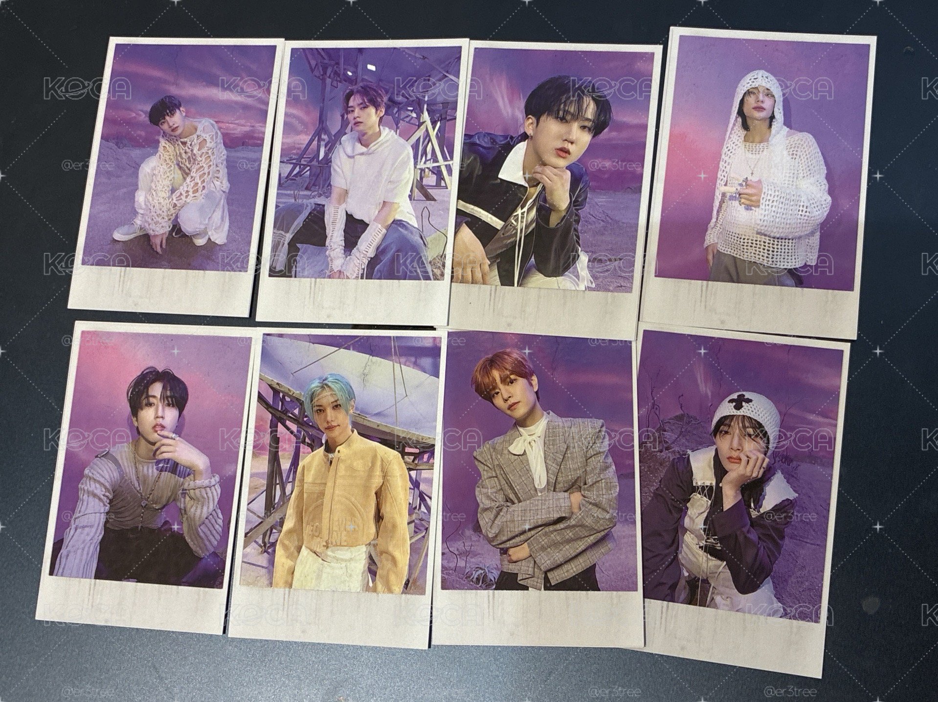 SKZ 樂 專預購禮 一套八張