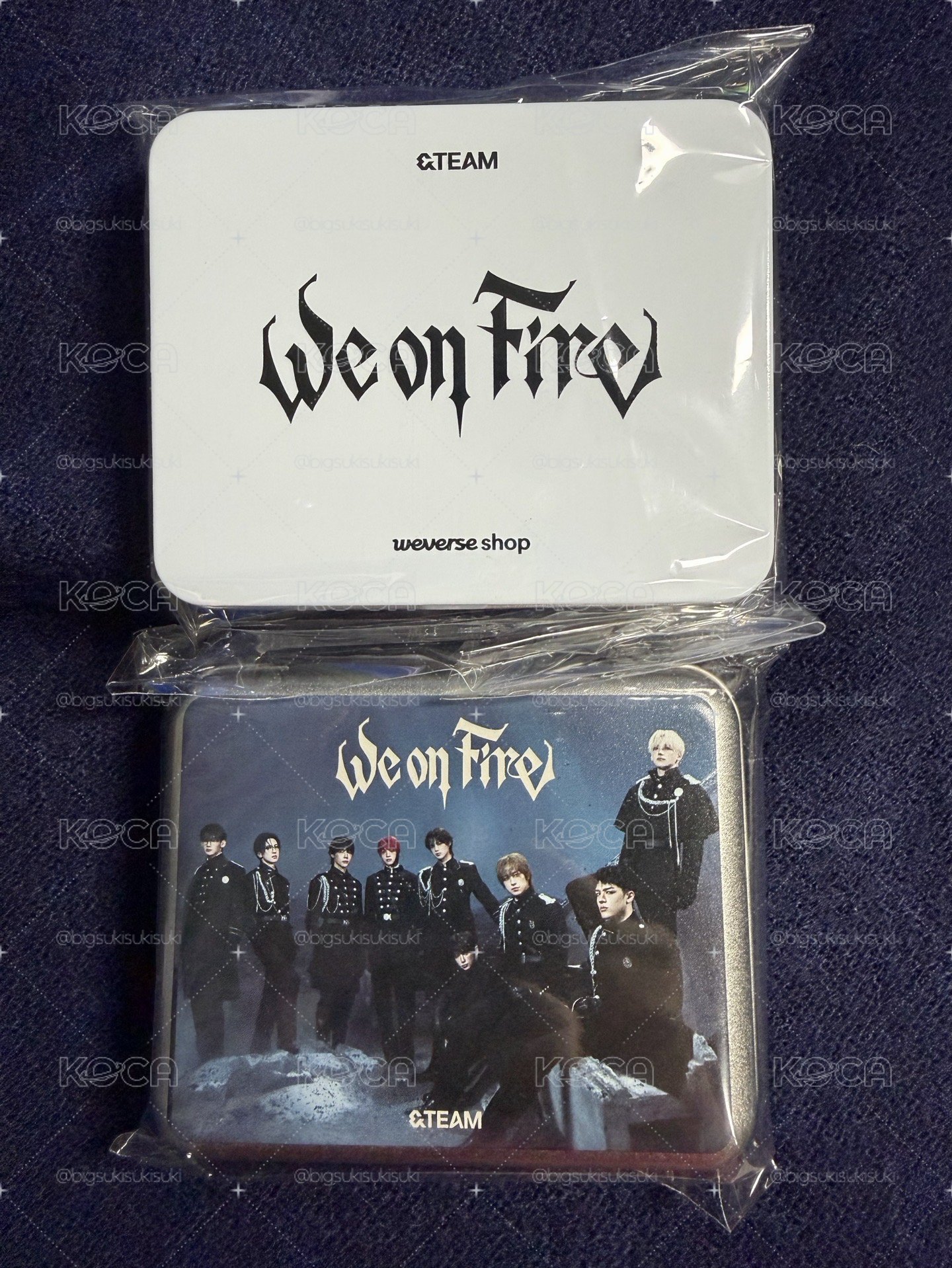 We on Fire鐵盒