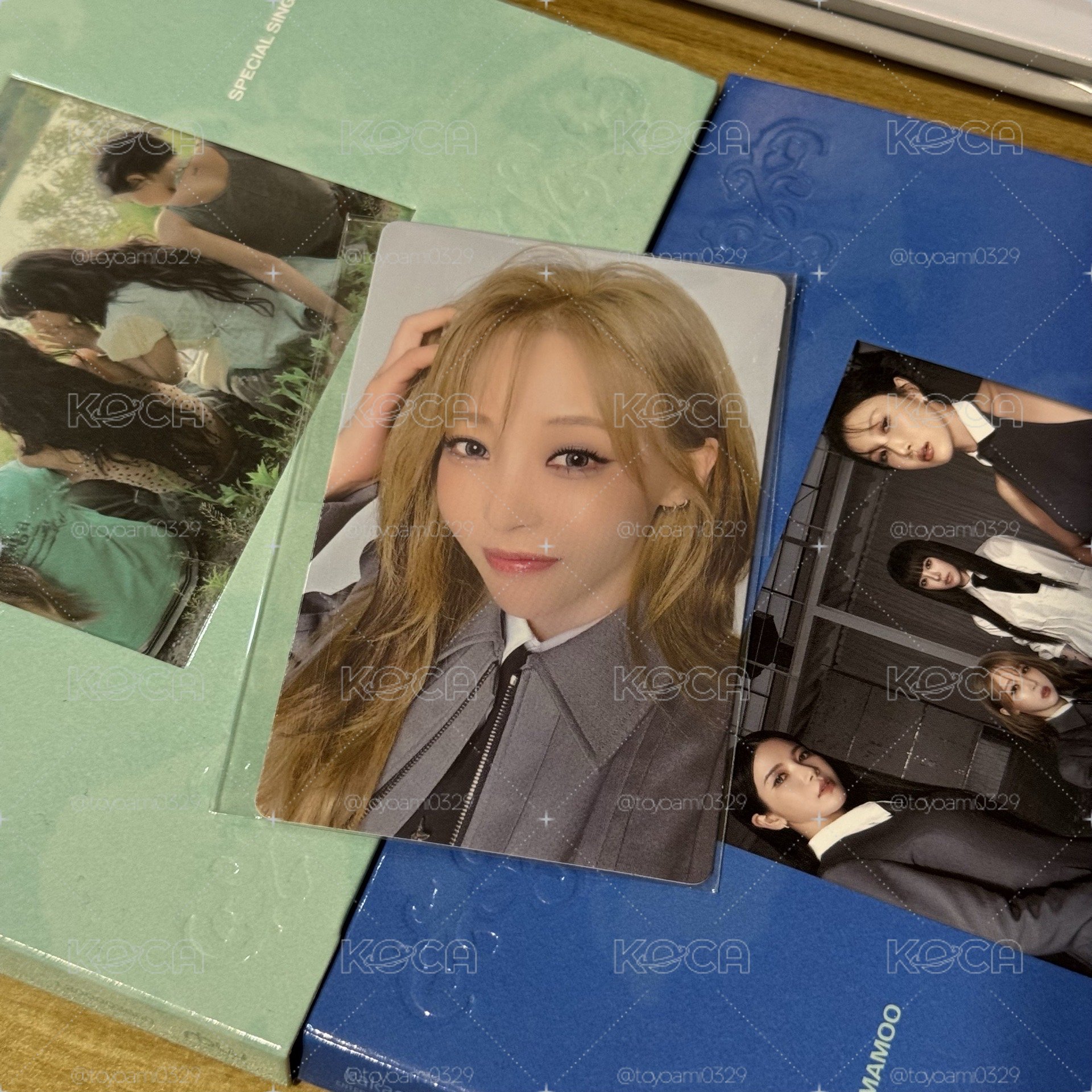 🫜MAMAMOO 4WARD Bizent 特典卡 