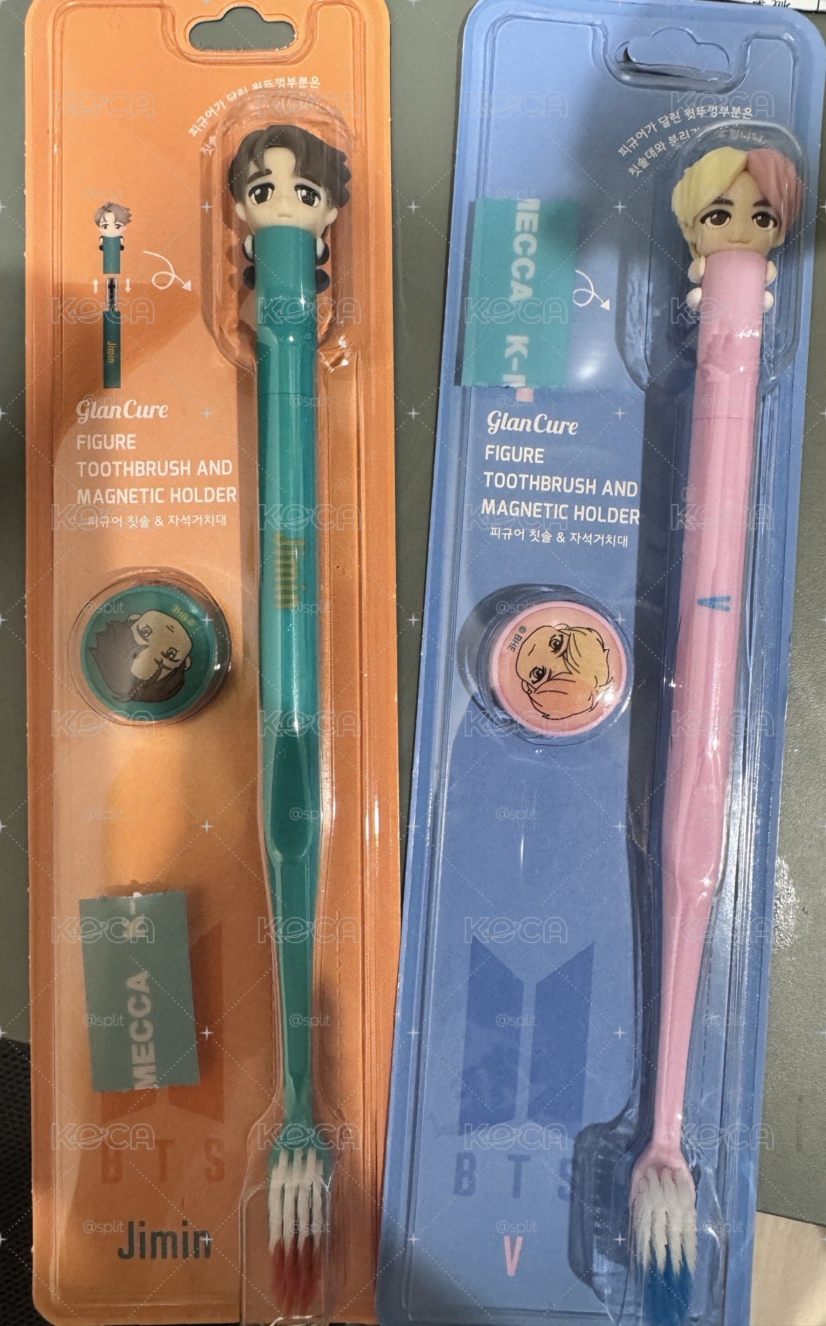 BTS tiny tan牙刷