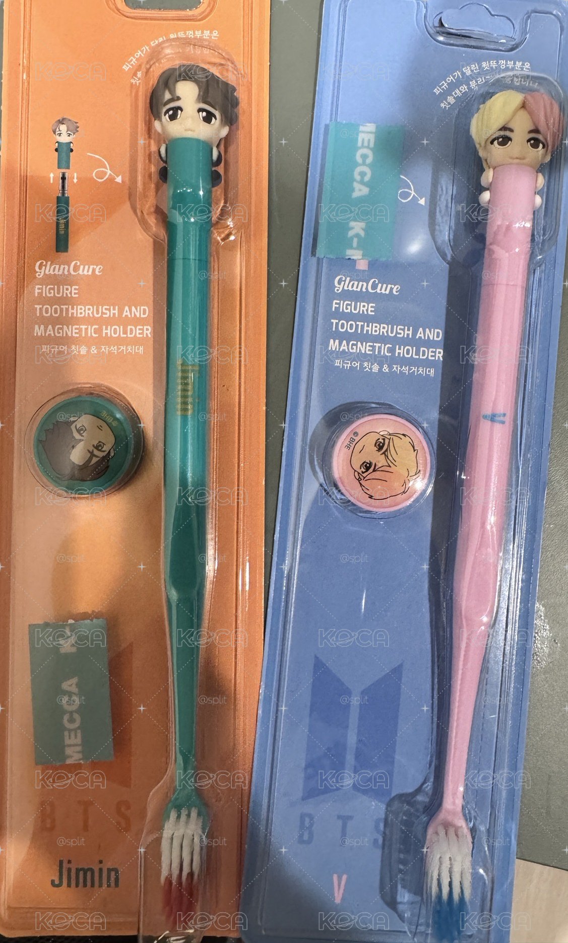 BTS tiny tan牙刷