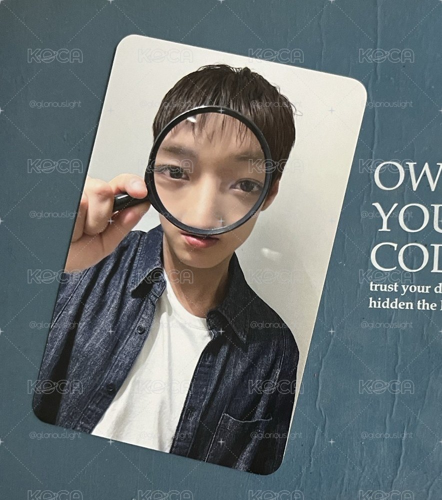 （現貨）朴志訓 wm簽售 🔍放大鏡ver2