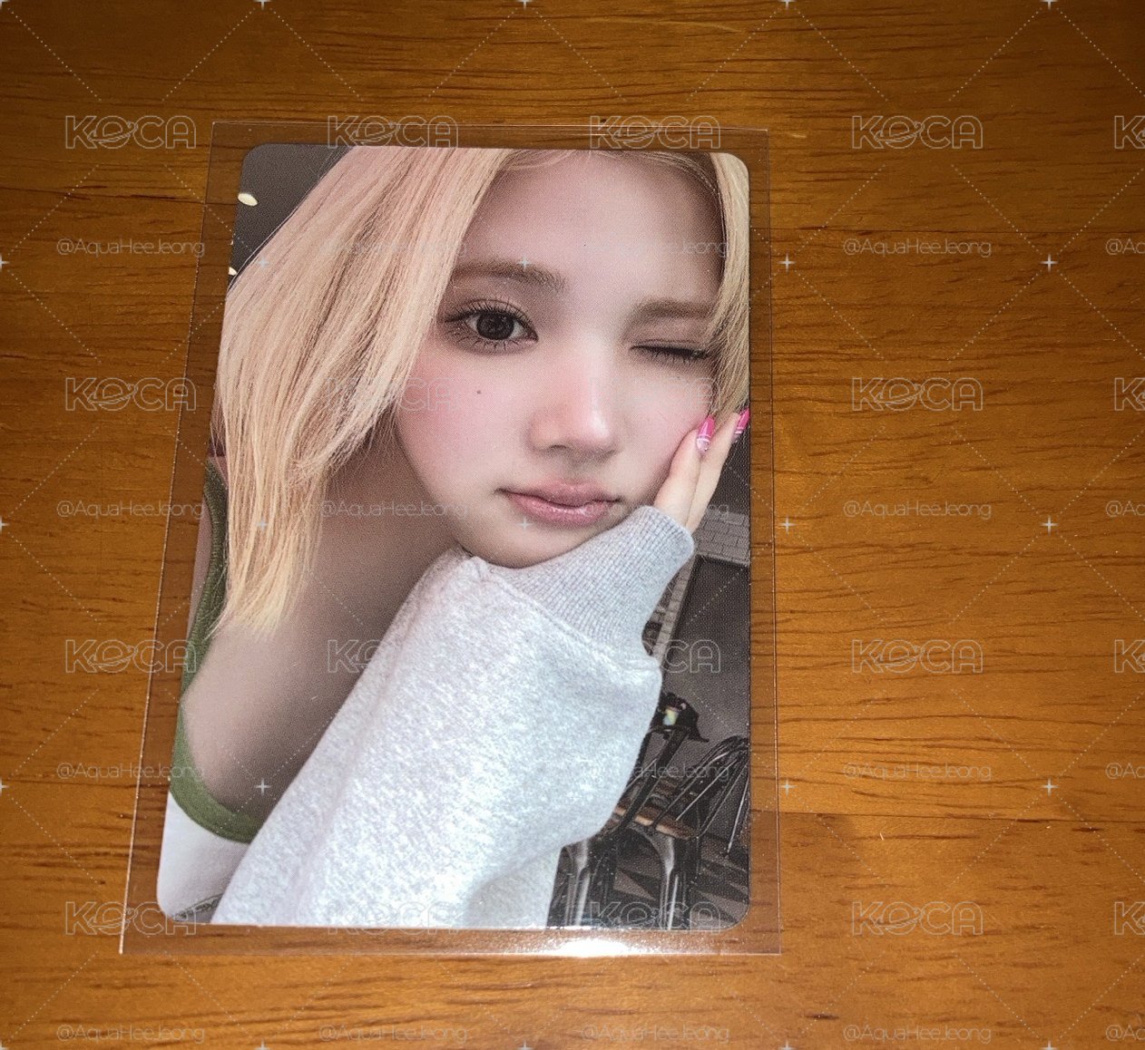 jiwoo ny特典 現貨 單卡