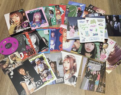 newjeans OMG Hanni單封專 可坎價！         （不確定是否為全專 拍了所有內容物）