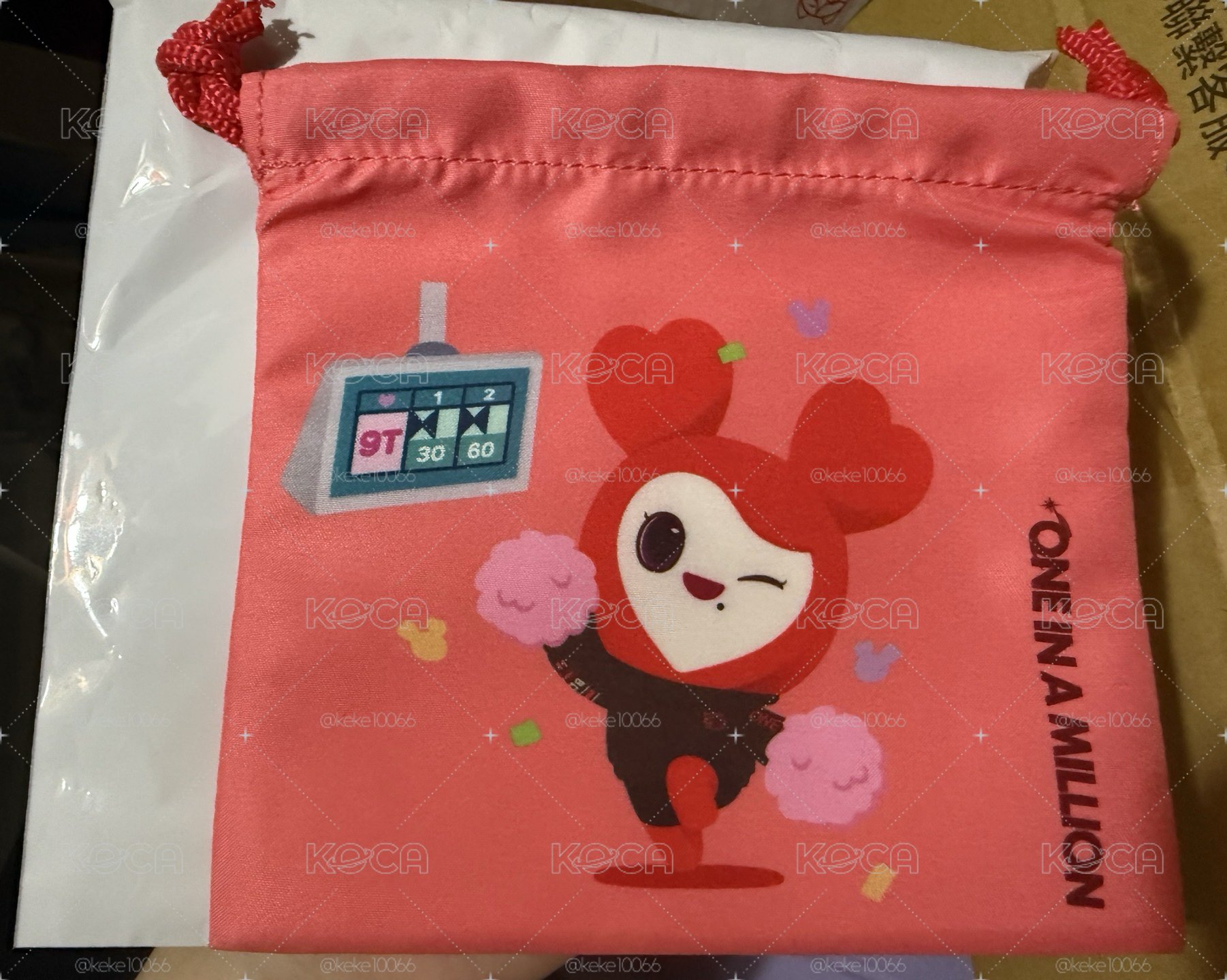TWICE This is for 新國立周邊 束口袋 彩瑛