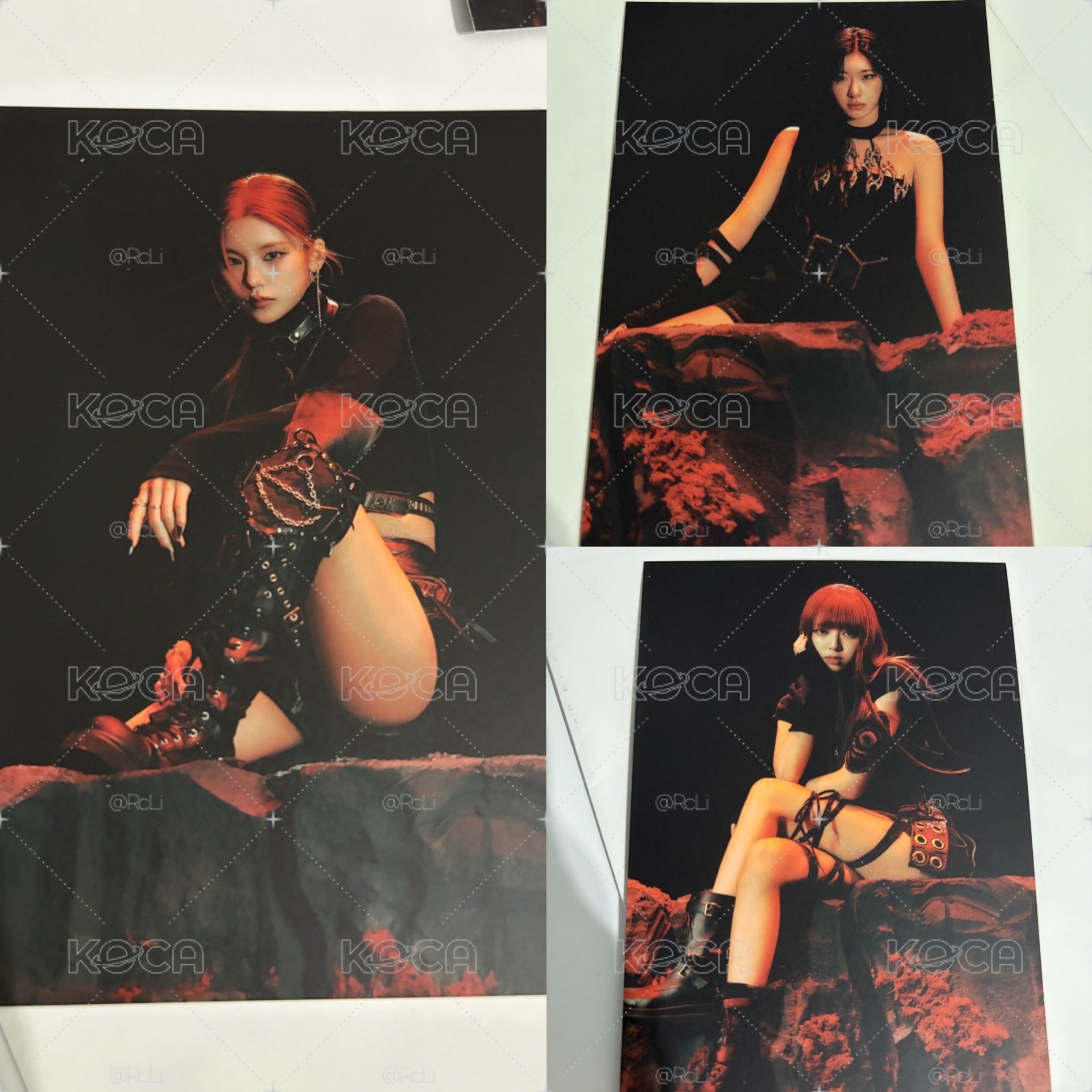 ITZY BORN TO BE 明信片