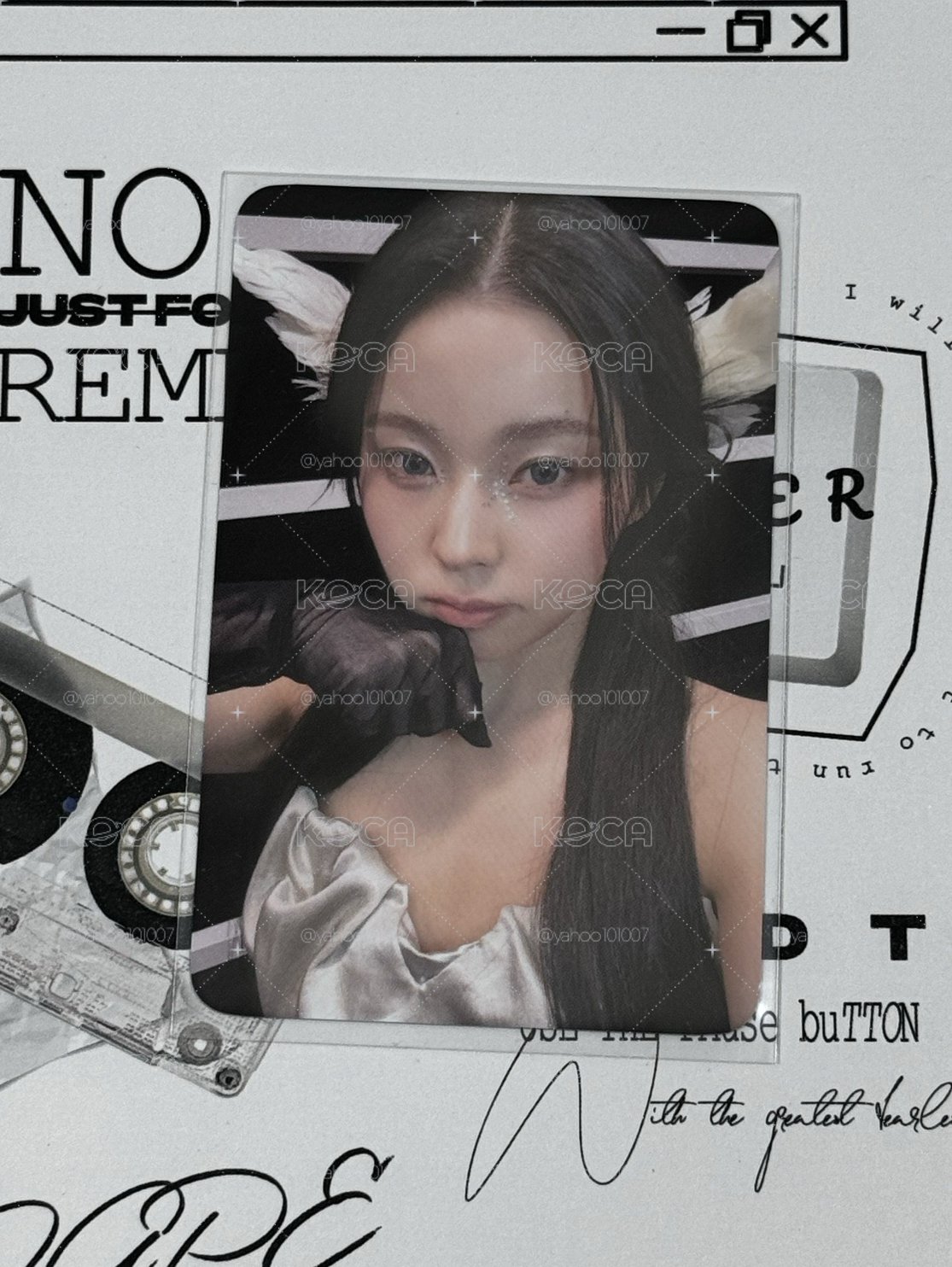 NMIXX Heavy Serenade wm 預售 特典卡 圭
