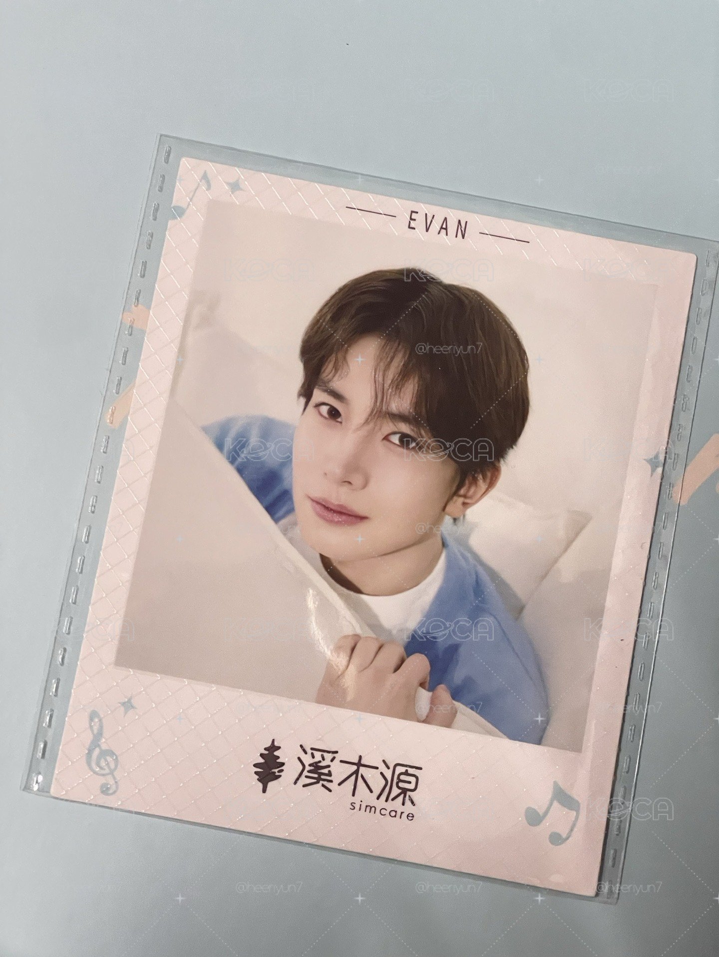 李羲承 EVAN 溪木源周邊