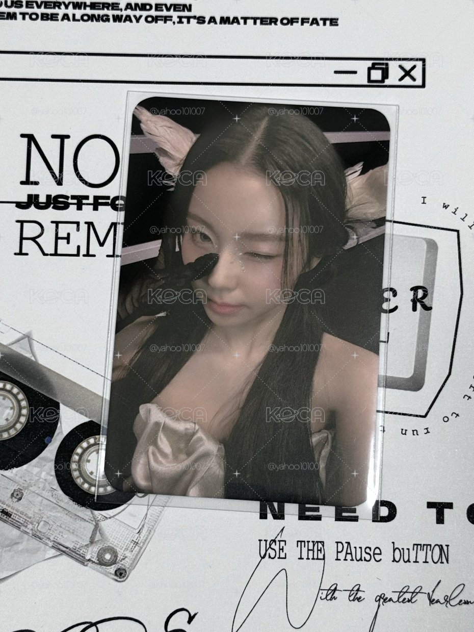 NMIXX Heavy Serenade bstage 預售 特典卡 圭