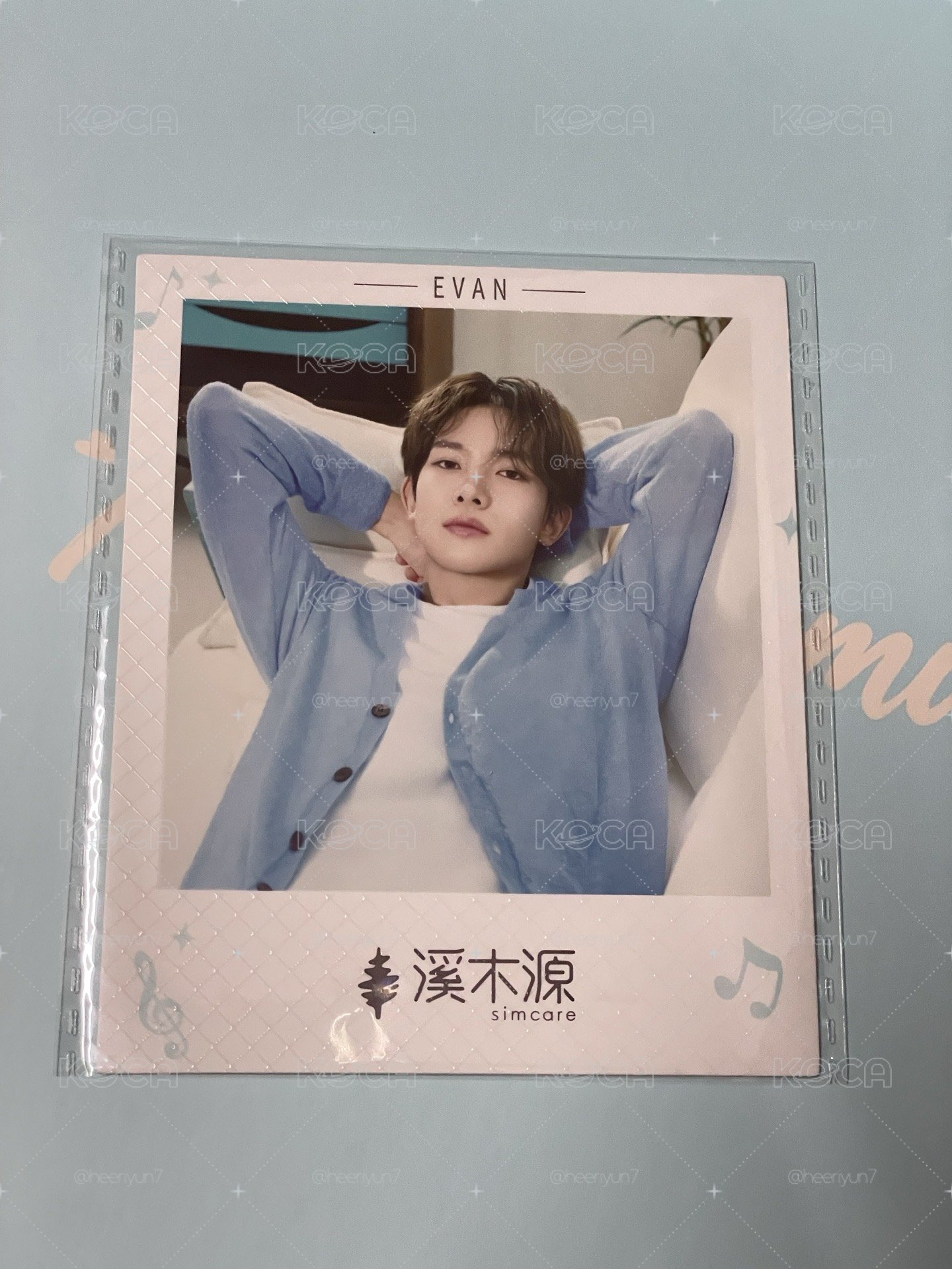 李羲承 EVAN 溪木源周邊