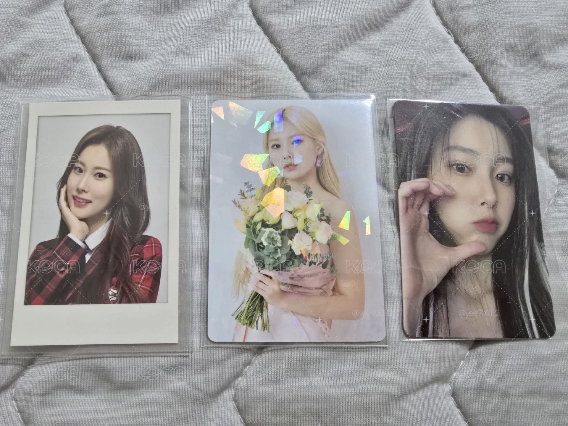 IZONE IZ*ONE 惠元 制服卡 捧花 solo 特典