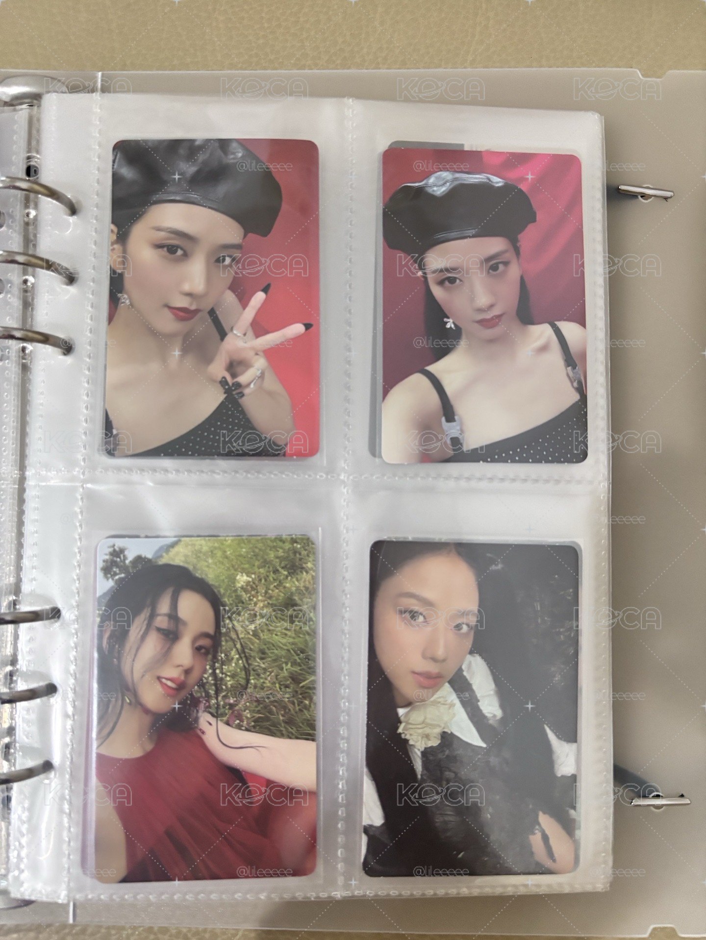 Jisoo solo專卡特典卡