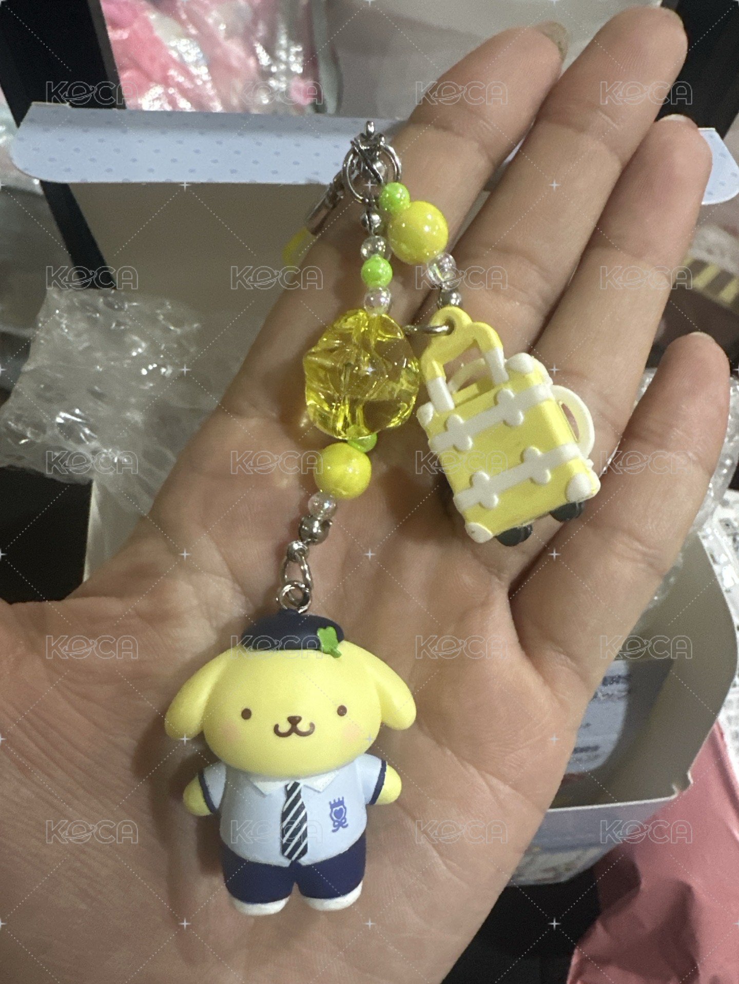 布丁狗吊飾