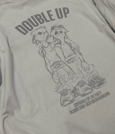 CXM DOUBLE UP 灰色長袖/M