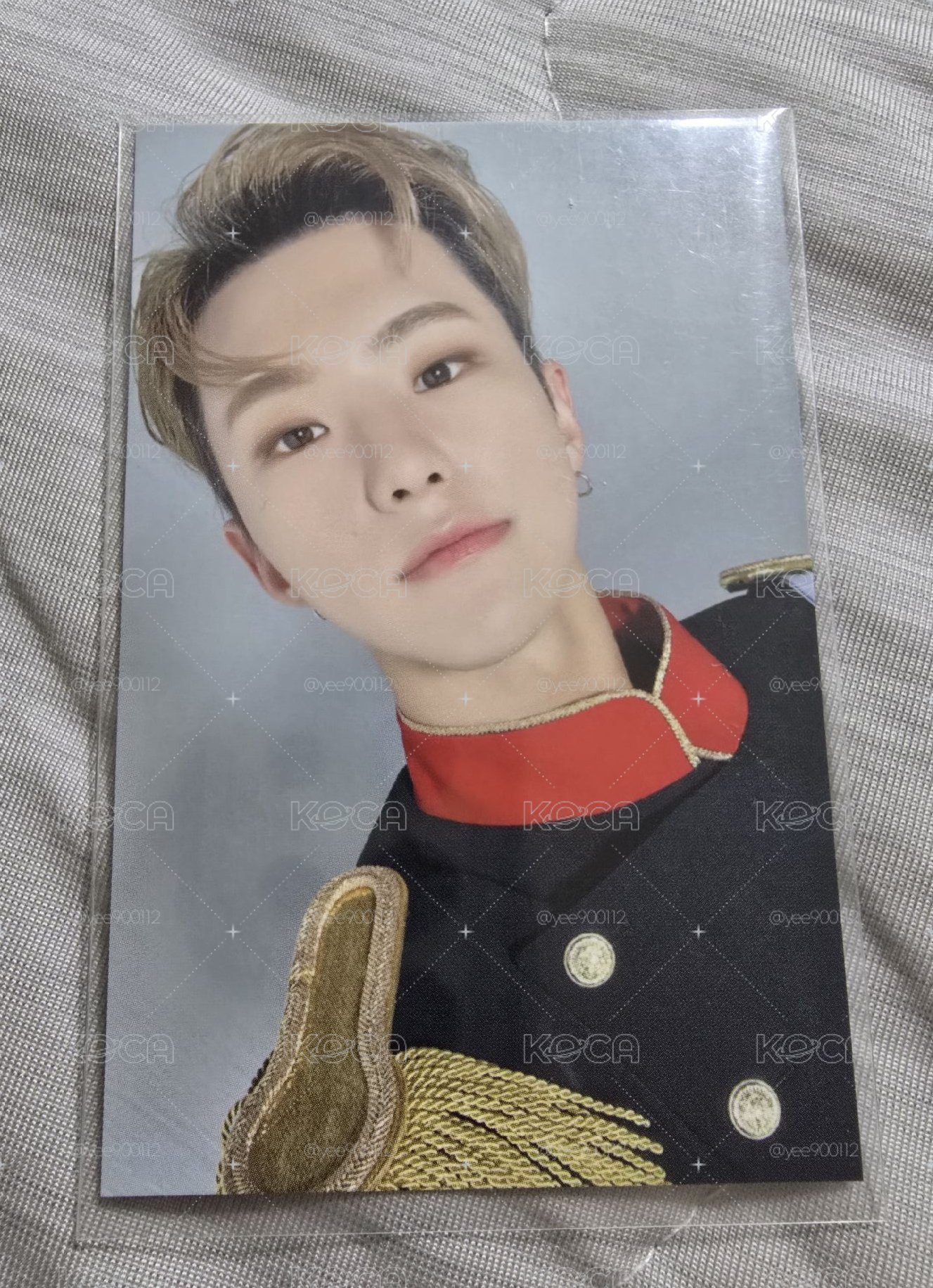seventeen hoshi 餐墊卡