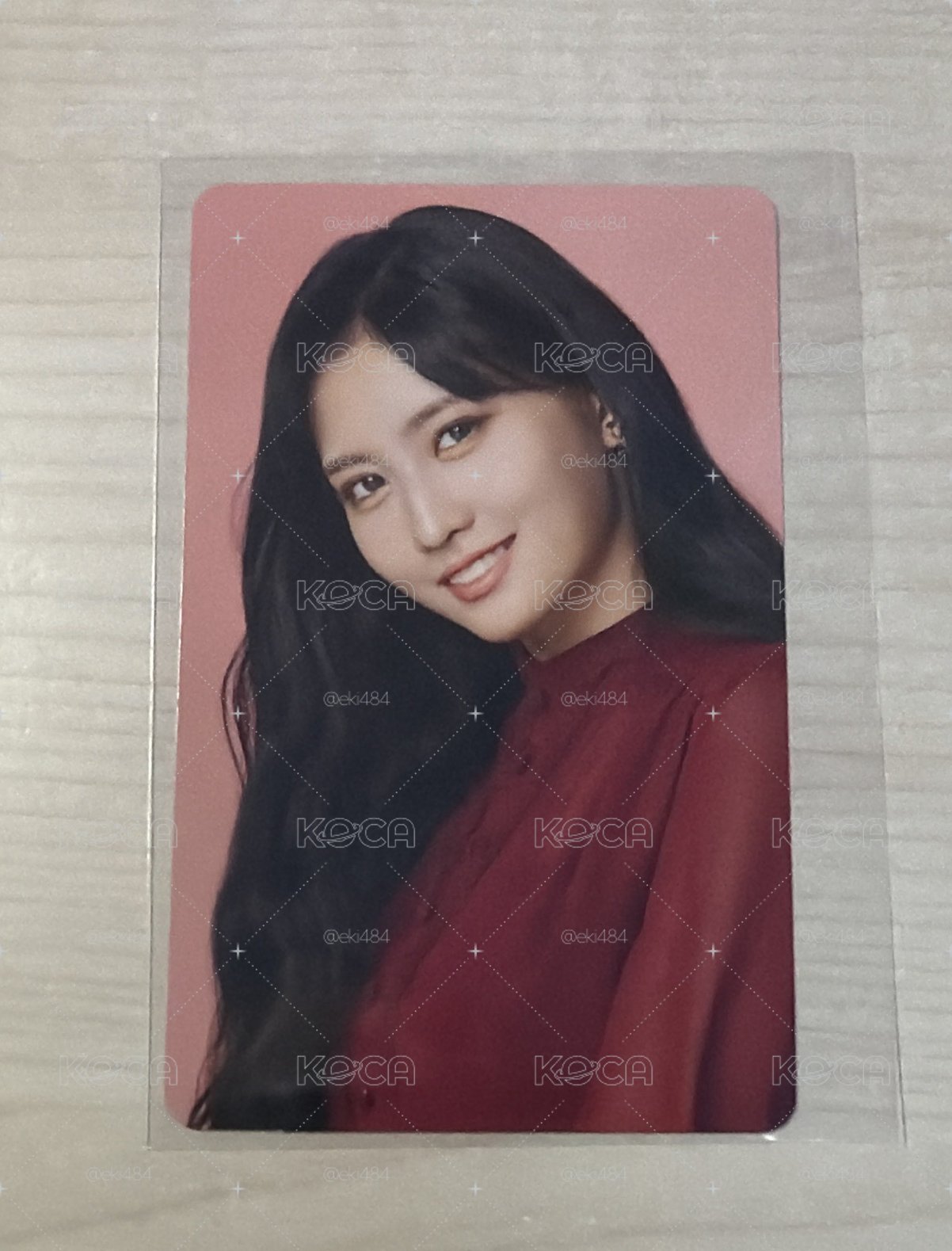 Twice MOMO 正規二 專輯卡