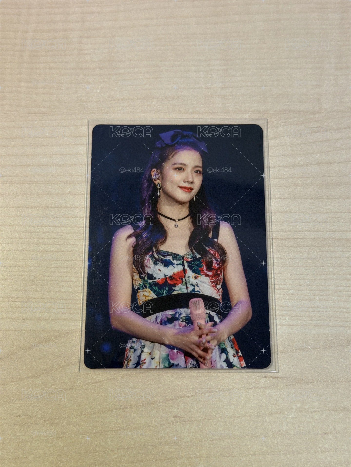 JISOO 一巡 大阪演唱會 DVD卡