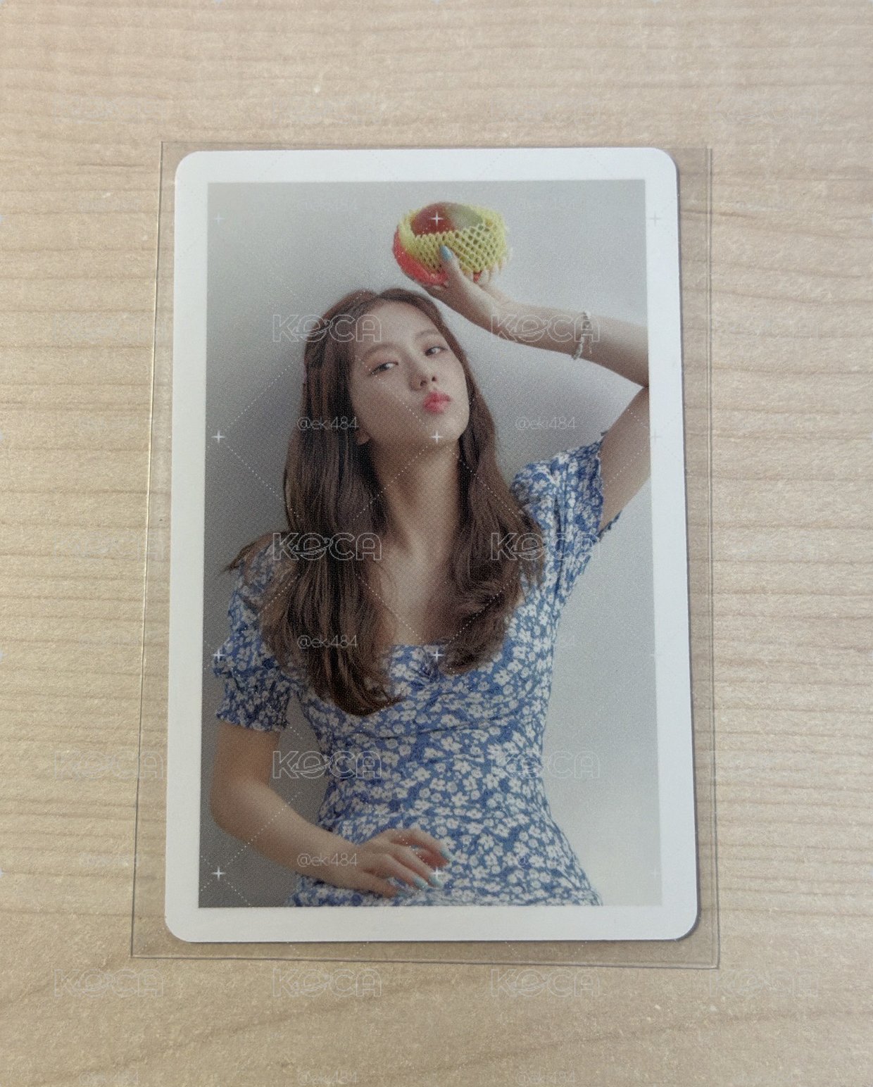 JISOO 20年曆卡 芒果秀