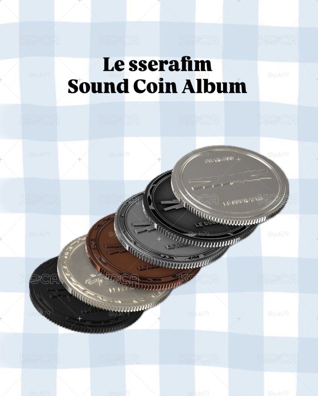 Le sserafim 硬幣專