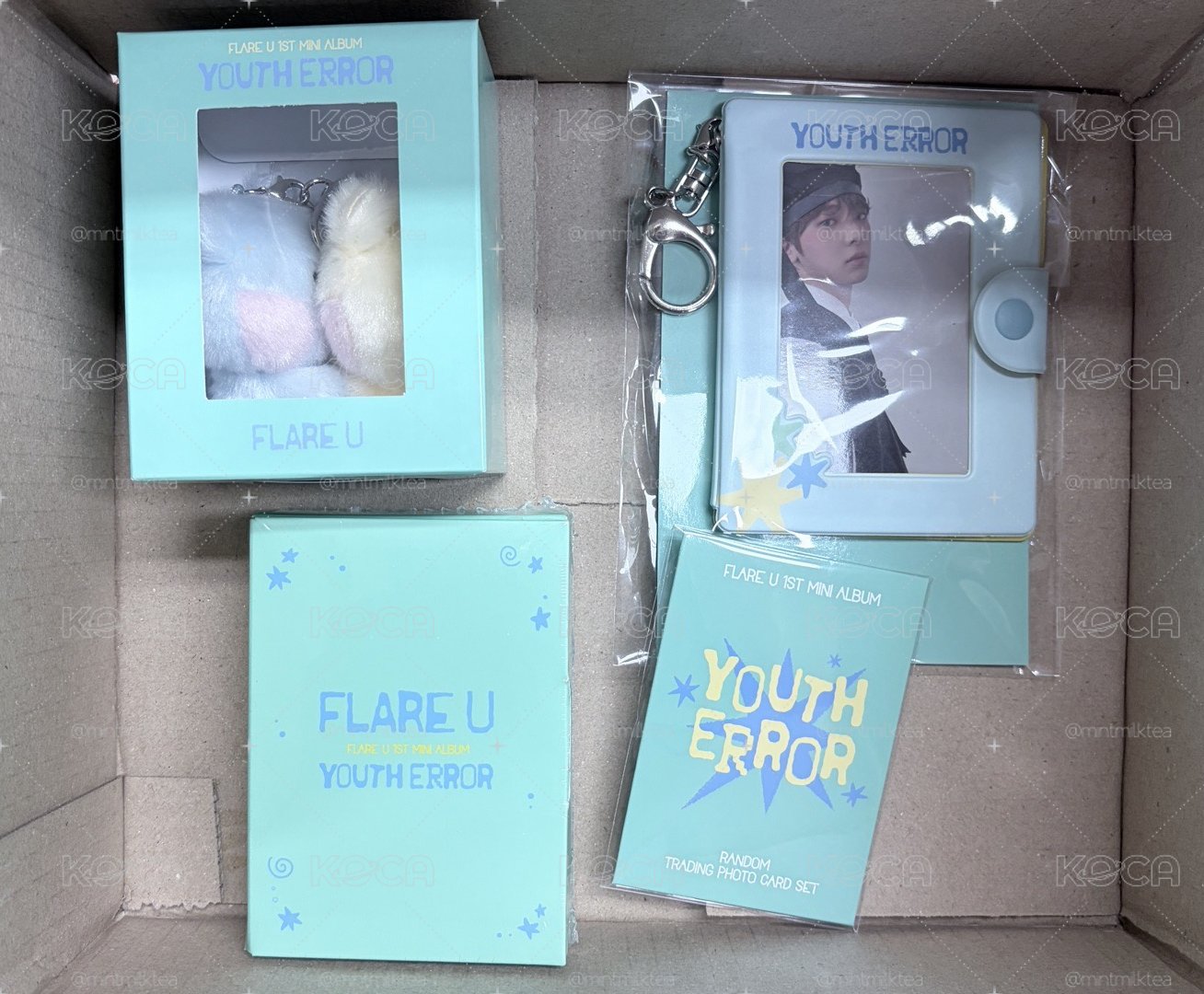 FLARE U (플레어 유) 1st Mini Album [YOUTH ERROR] OFFICIAL MD