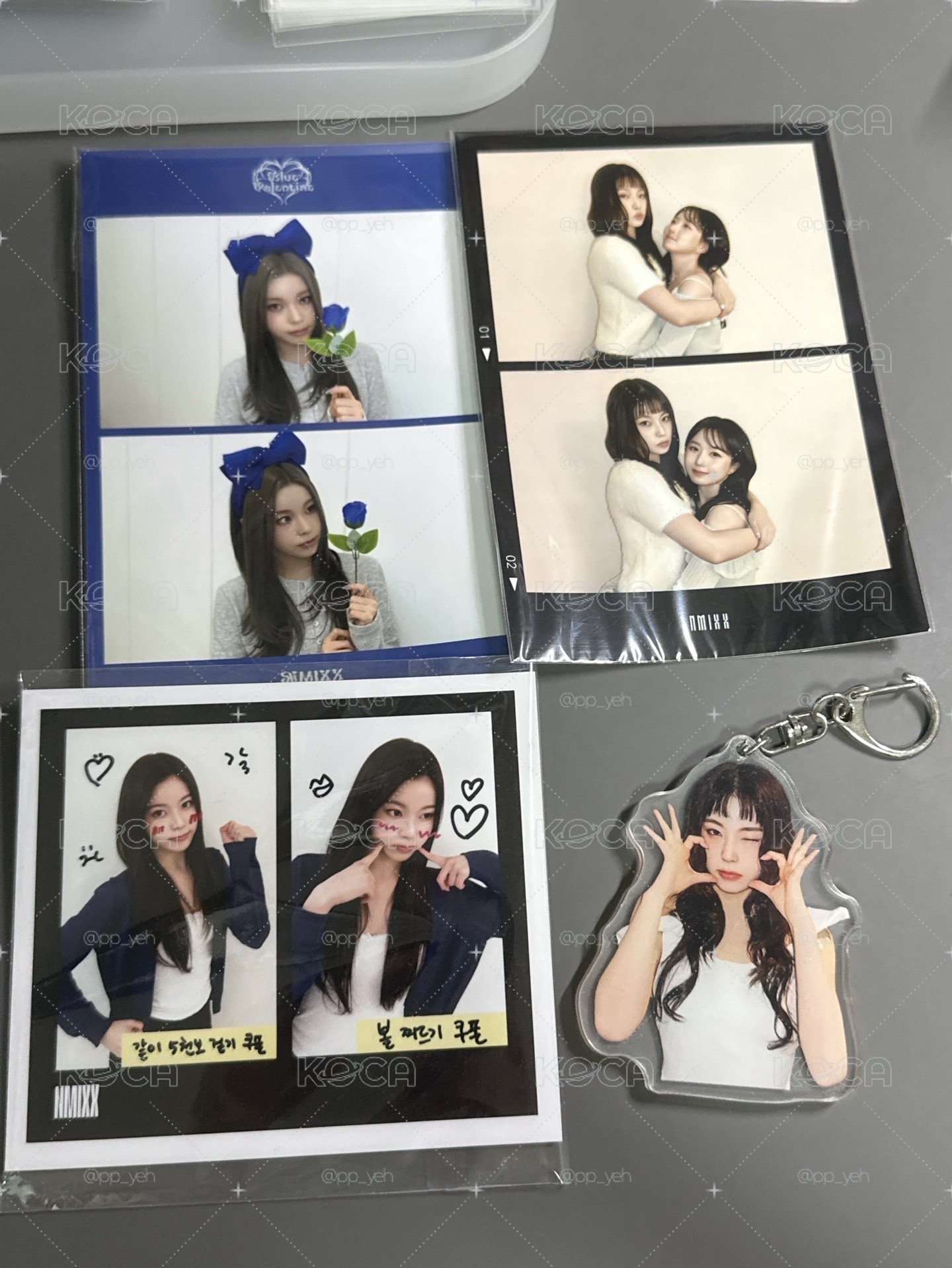 NMIXX 圭珍二宮格+吊飾 標價整圖出