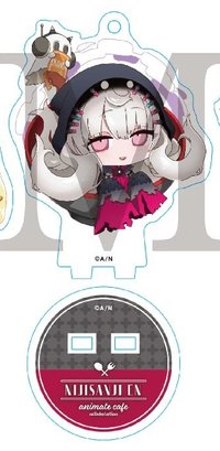 NIJISANJI EN animate cafe collaboration 立牌吊飾 