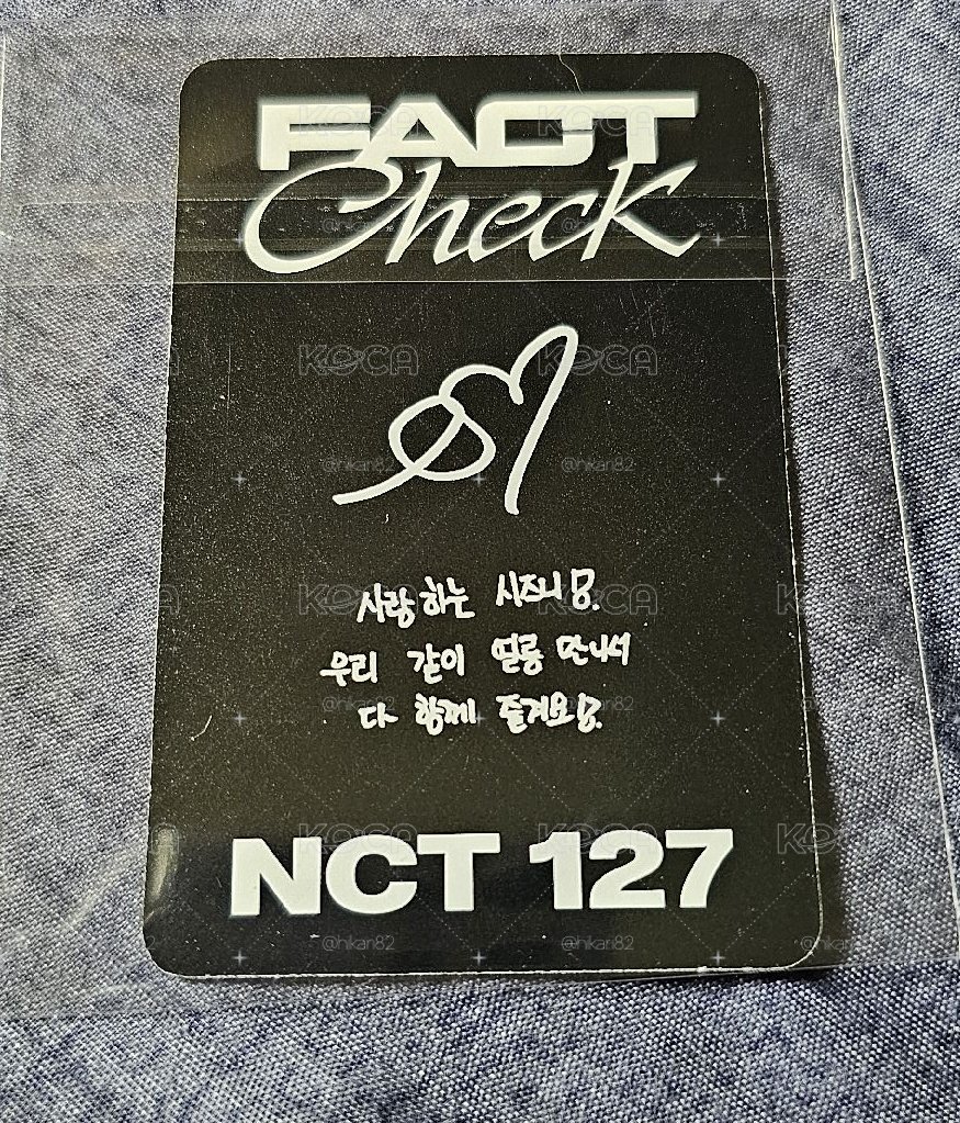 NCT127 FACT CHECK TAEYONG 