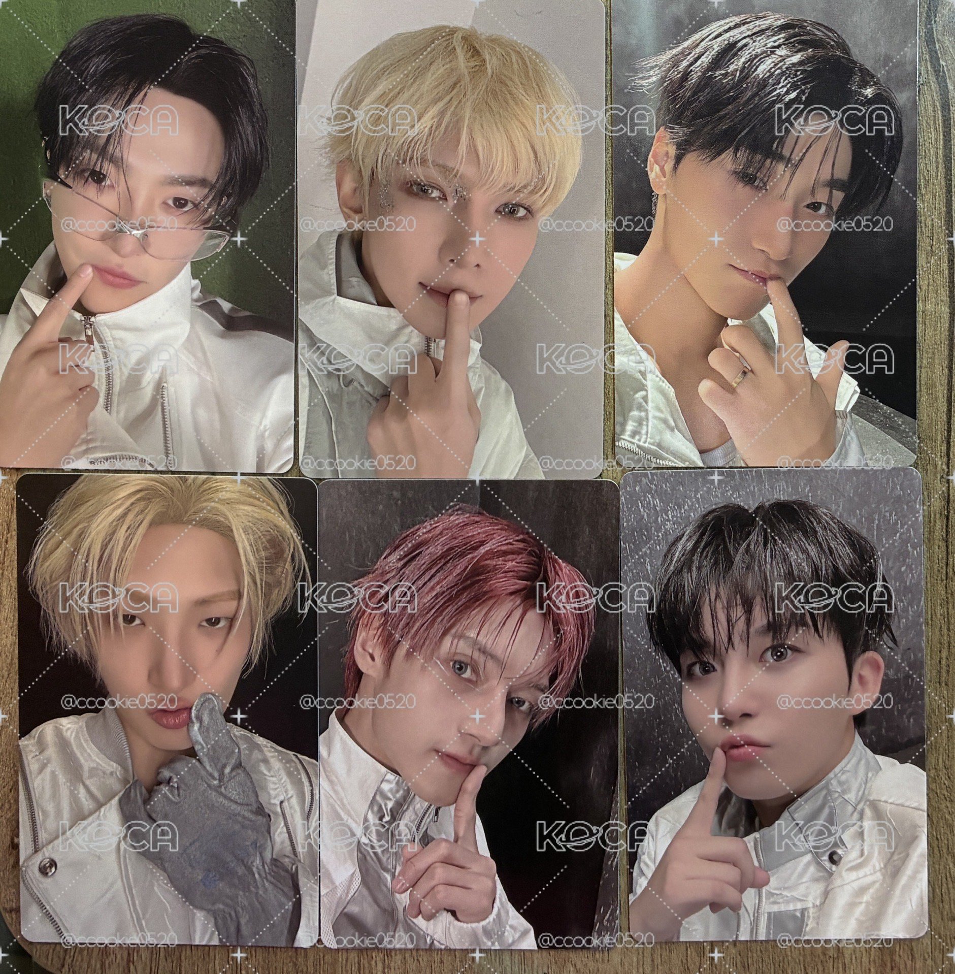 ATEEZ 手燈卡（少潤星）