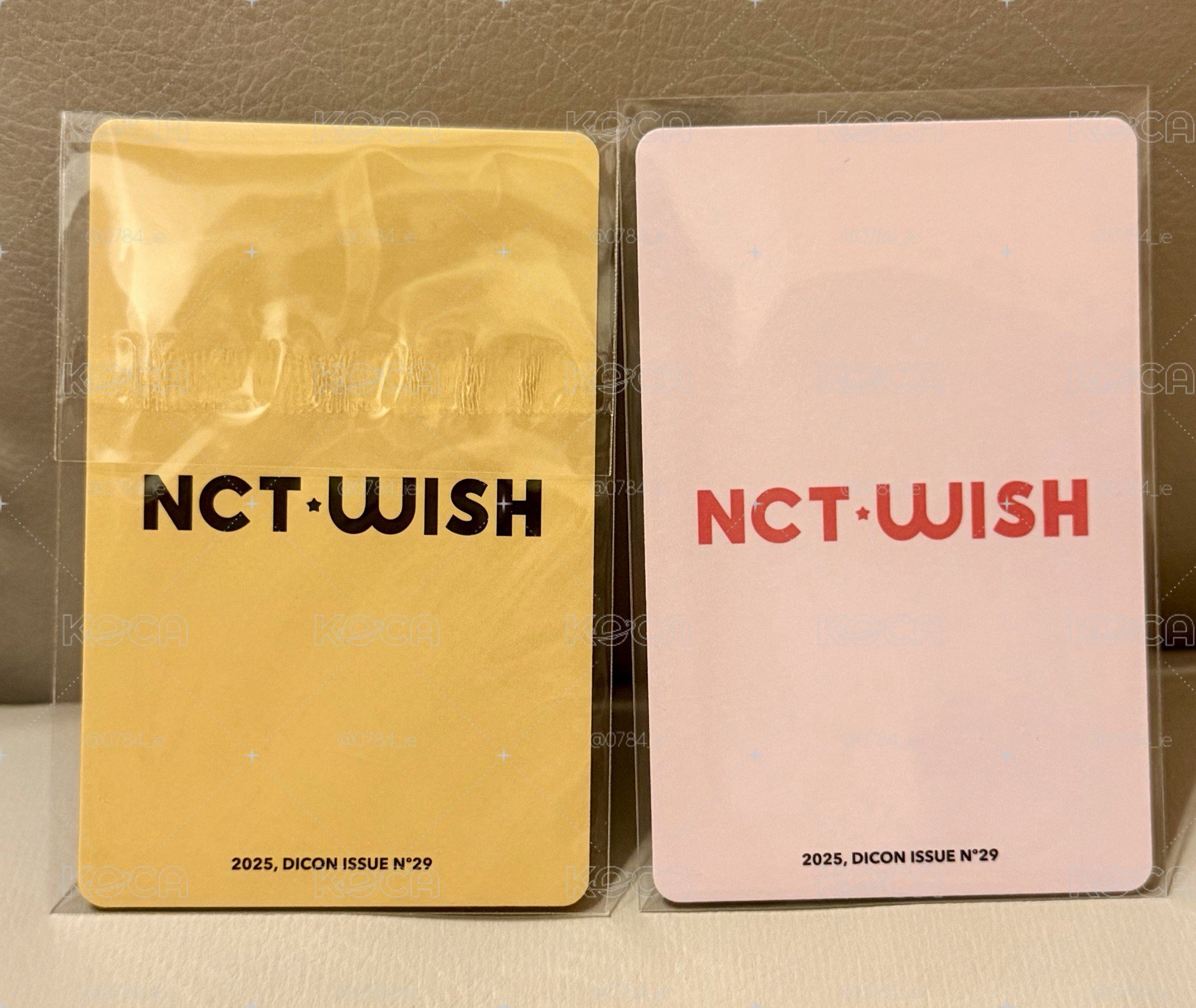 NCT WISH 果凍雙人卡*2