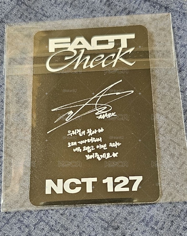 NCT127 FACT CHECK MARK 