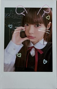 School Days 日咖 隨機卡 拍立得 塗鴉