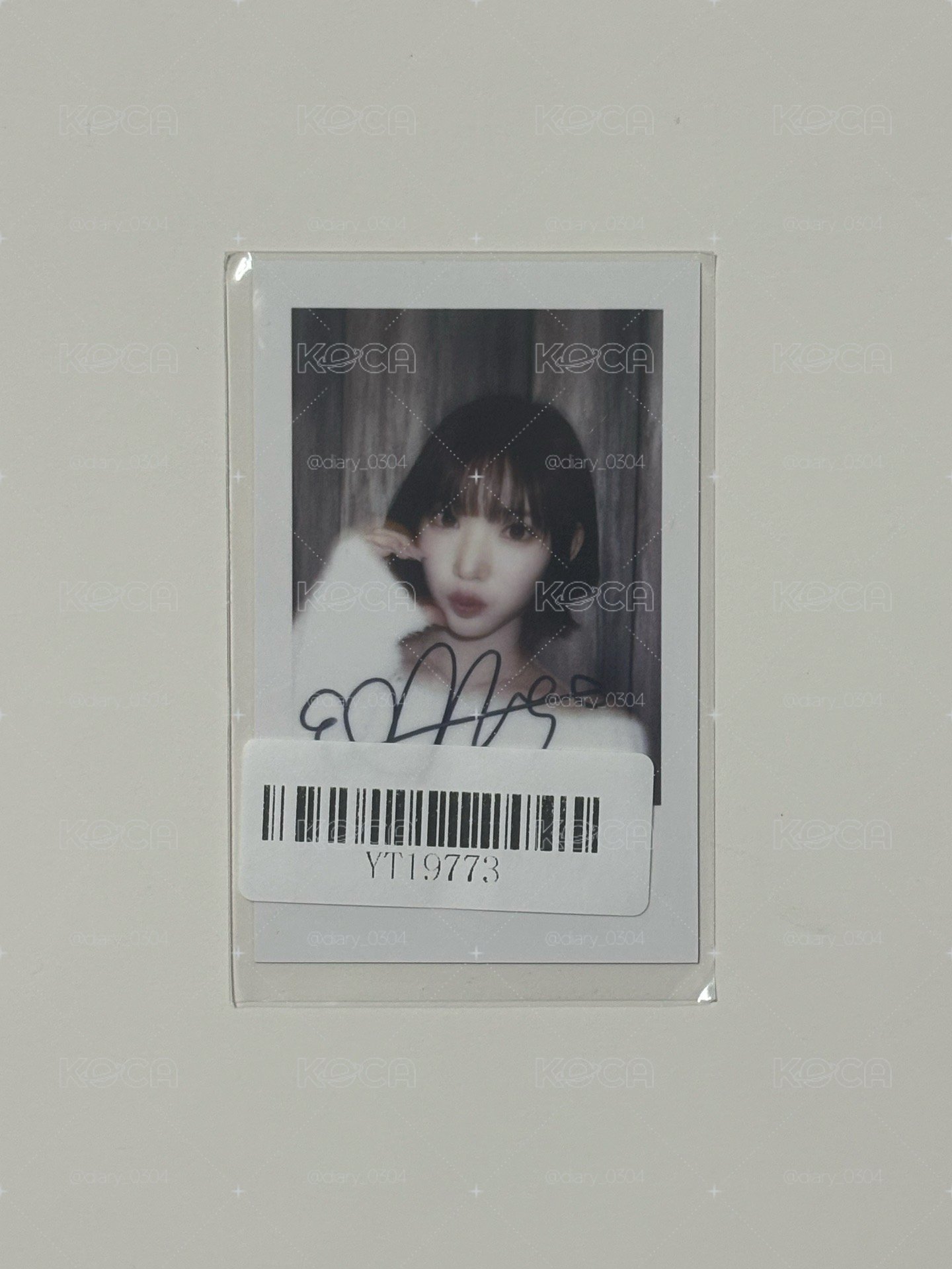 Jiwoo kms拍立得