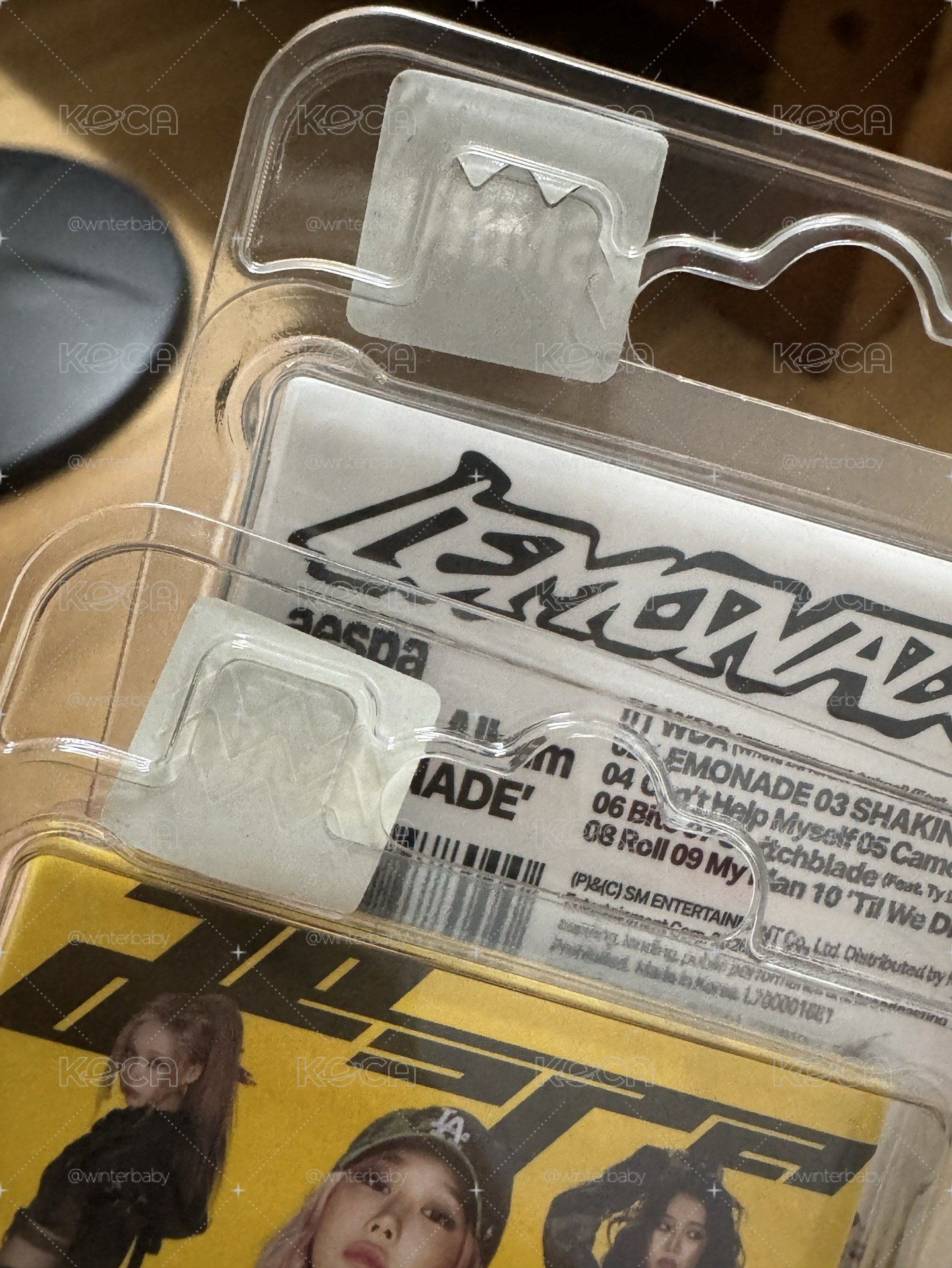 未拆欸哩whiplash+lemonade  smini