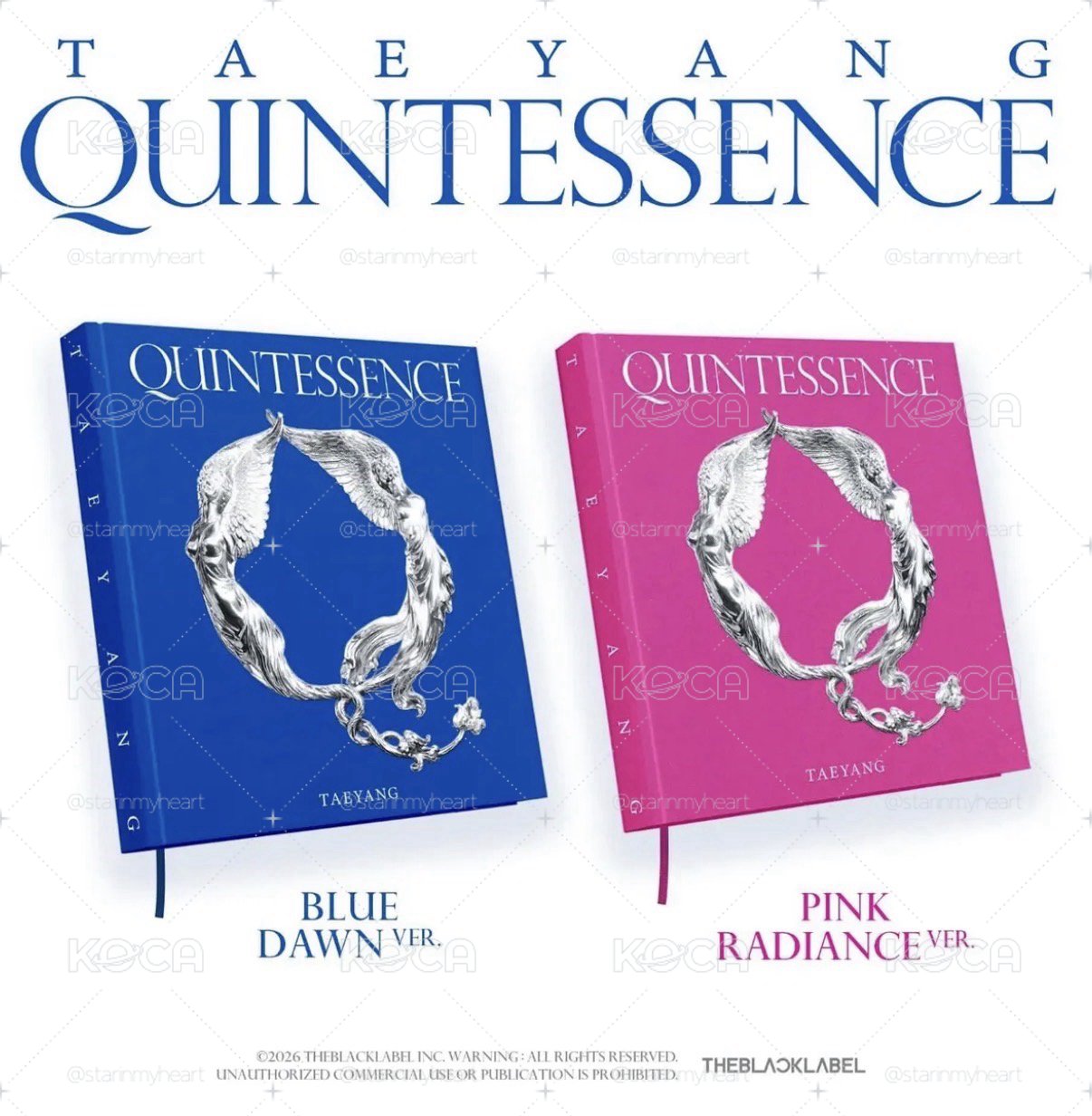 TAEYANG太陽親簽專QUINTESSENCE（藍版）