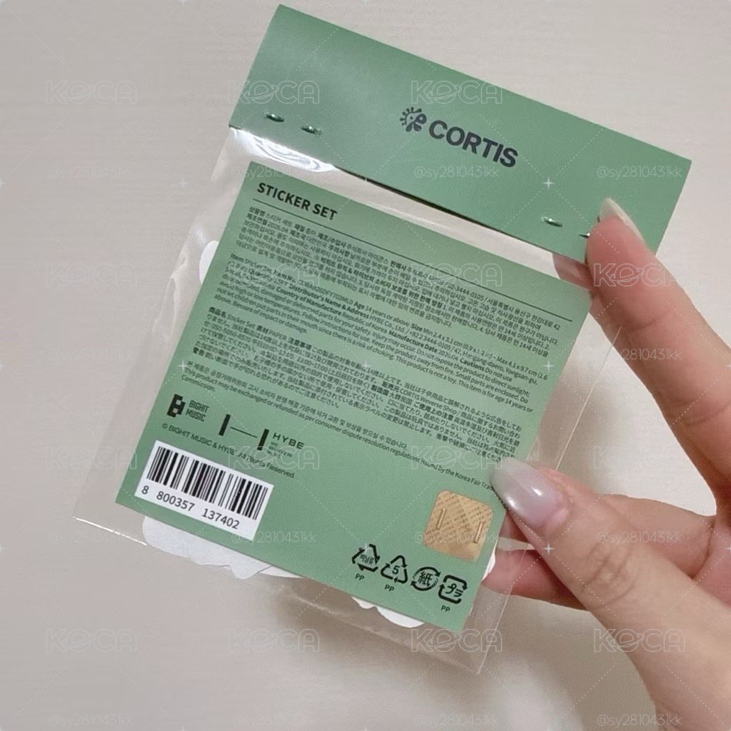 全新現貨 Cortis 迷二周邊 快閃 POP-UP 手鍊 手環 貼紙 