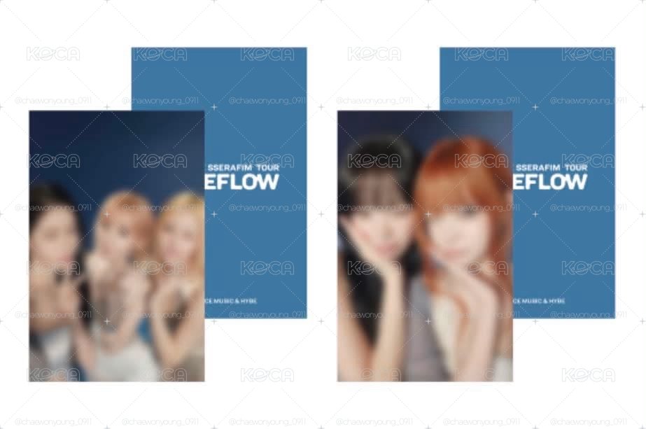 LE SSERAFIM TOUR PUREFLOW 外套卡