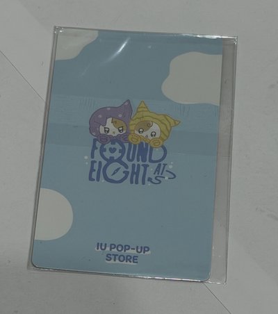 IU 快閃店 入場卡
