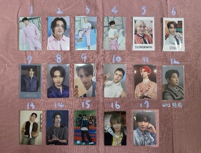 seventeen 克拉島/世巡 隨機卡