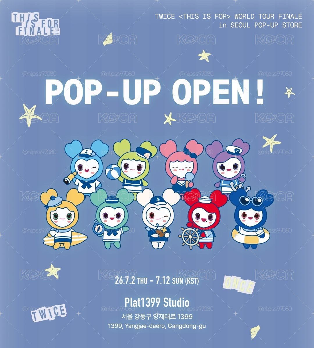 TWICE IN SEOUL POP UP 線下團