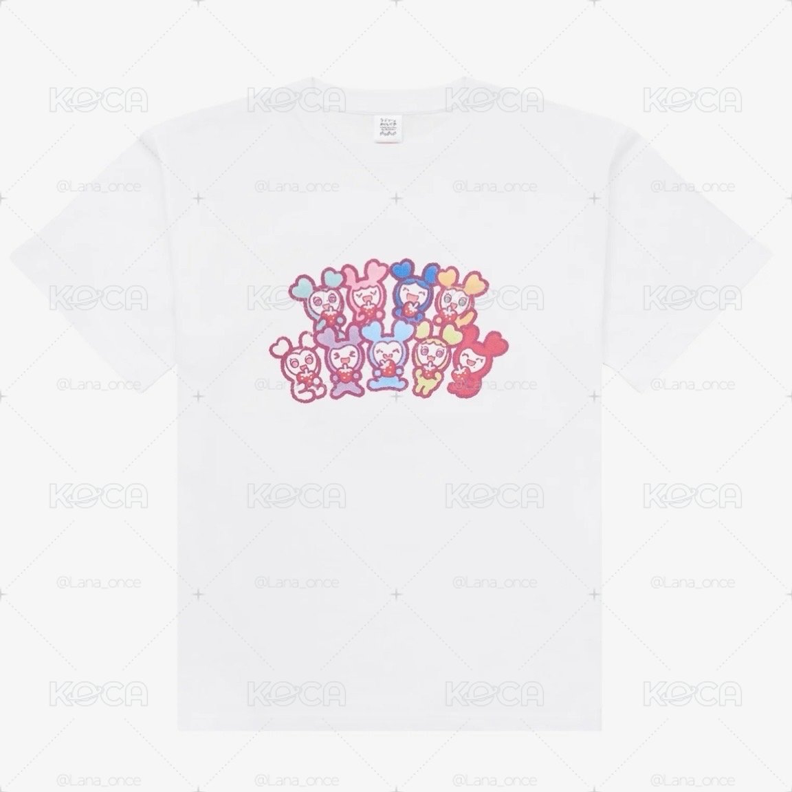 JP出道九週年 T恤  S/M/L/KIDS 4800¥/KIDS3800¥