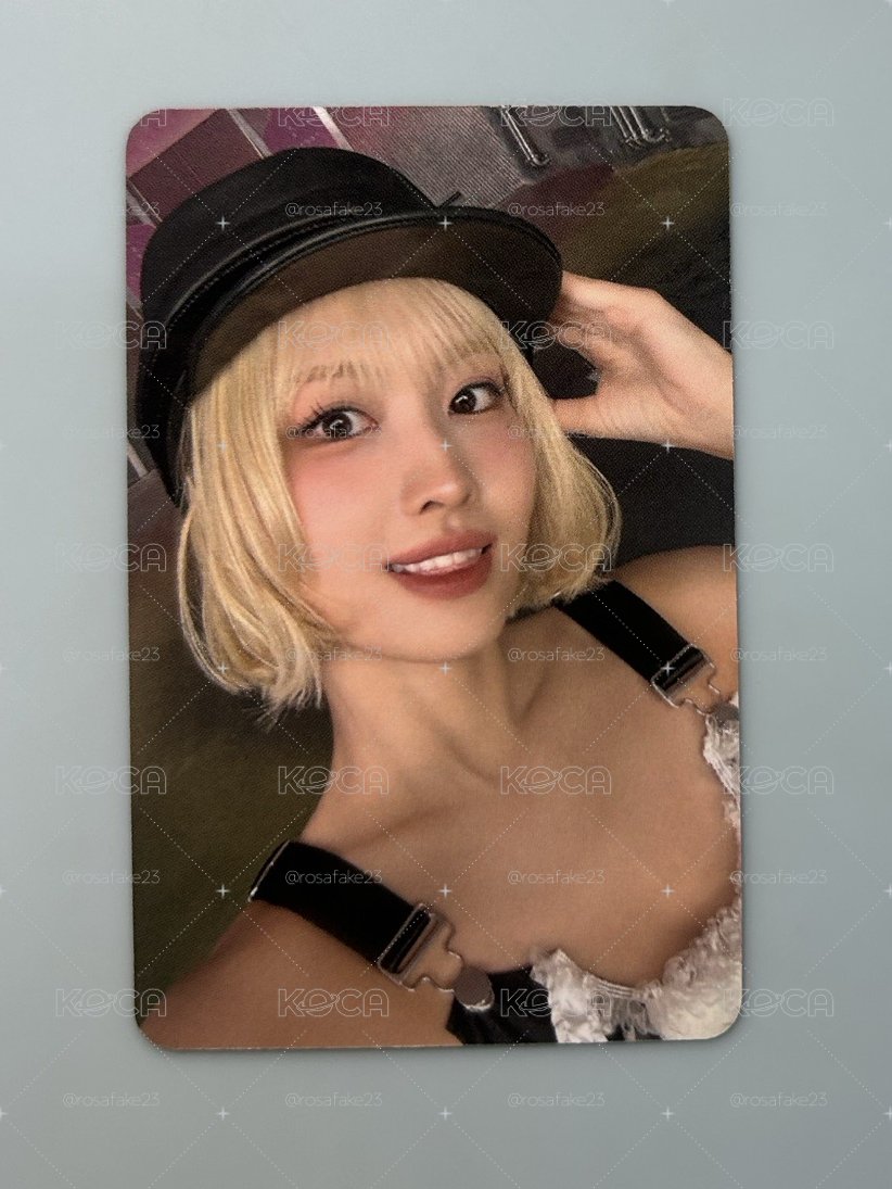 TWICE 金髮狗耳桃 想陪在你邊