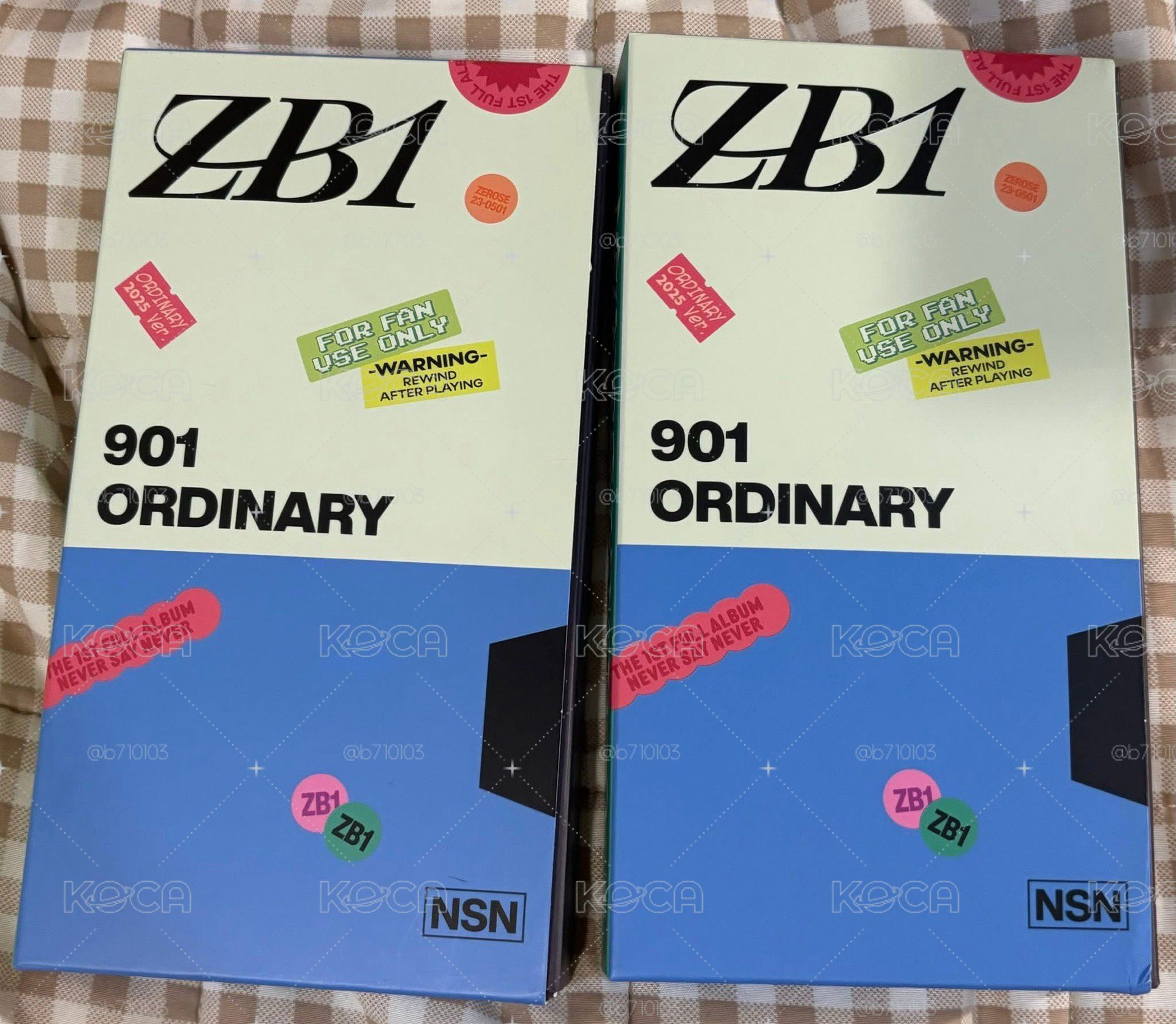 ZB1 正規一 修來旭專卡*7+空專*5