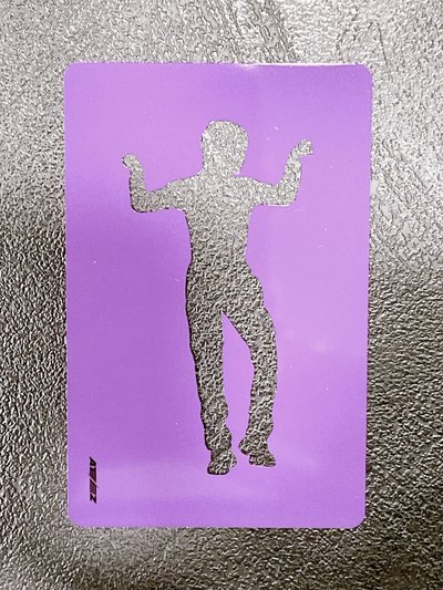 outlaw 實體專 人像動作卡