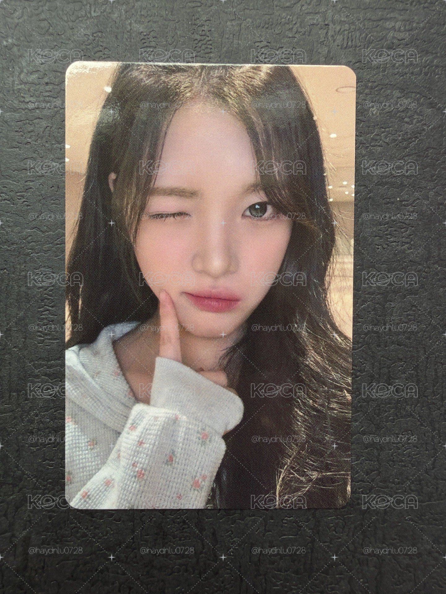 現貨當日出貨/單一 el 簽售卡 Yuha