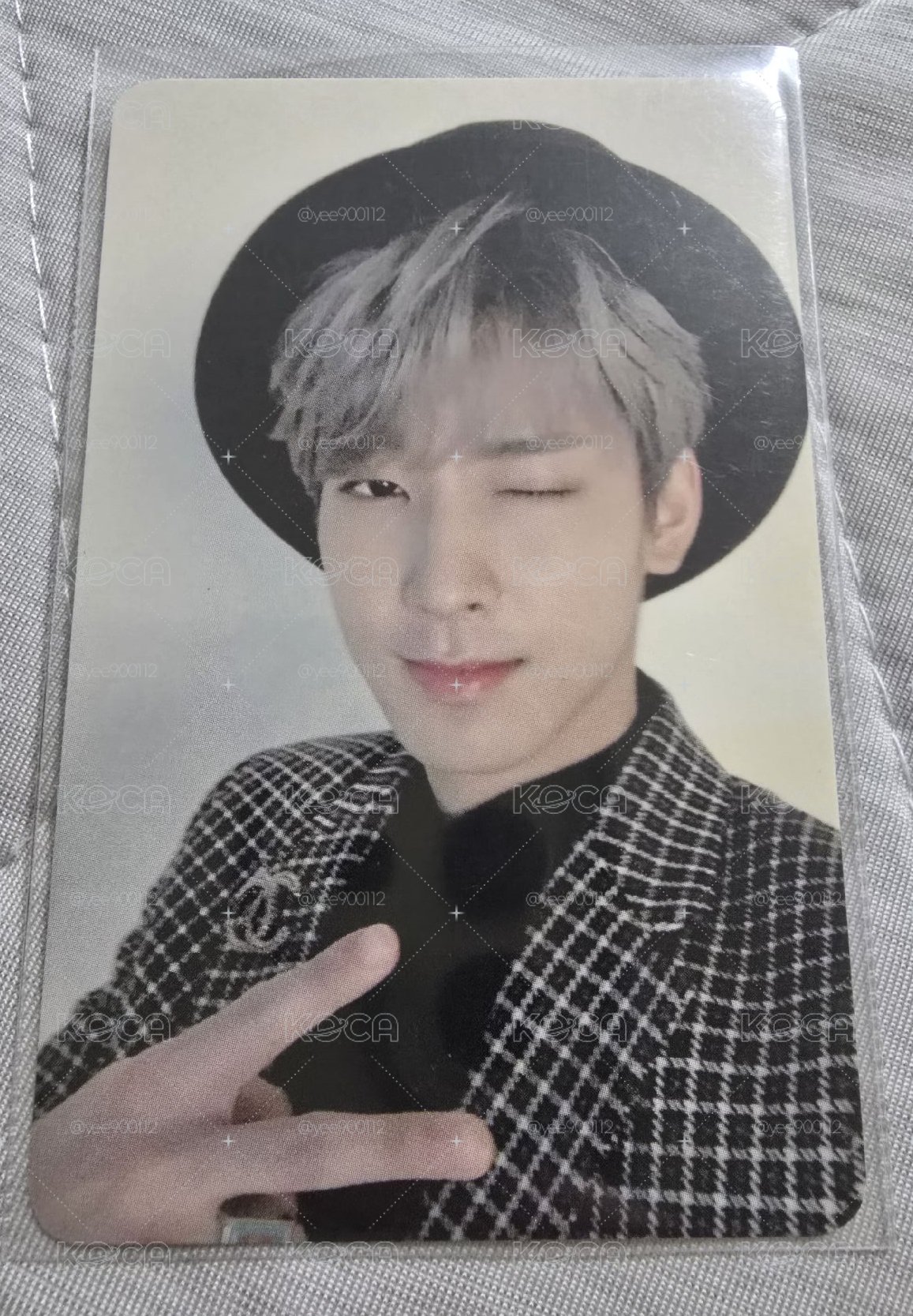 seventeen 圓佑20'年曆卡