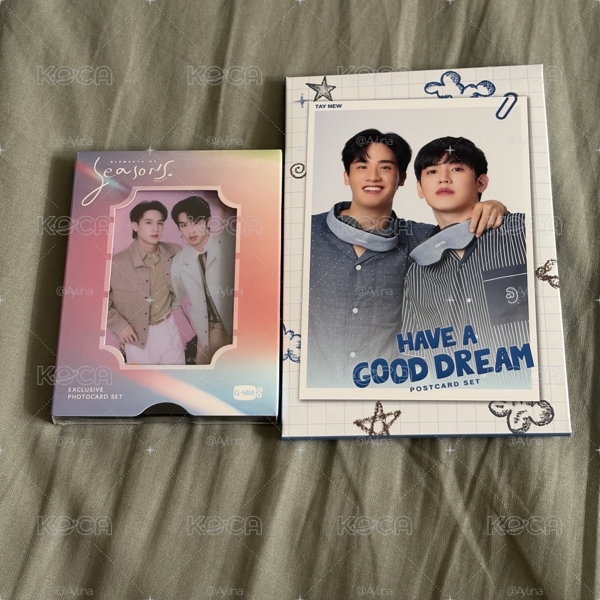 Gmm 三月套卡 誰有明信片SurfJava TayNew