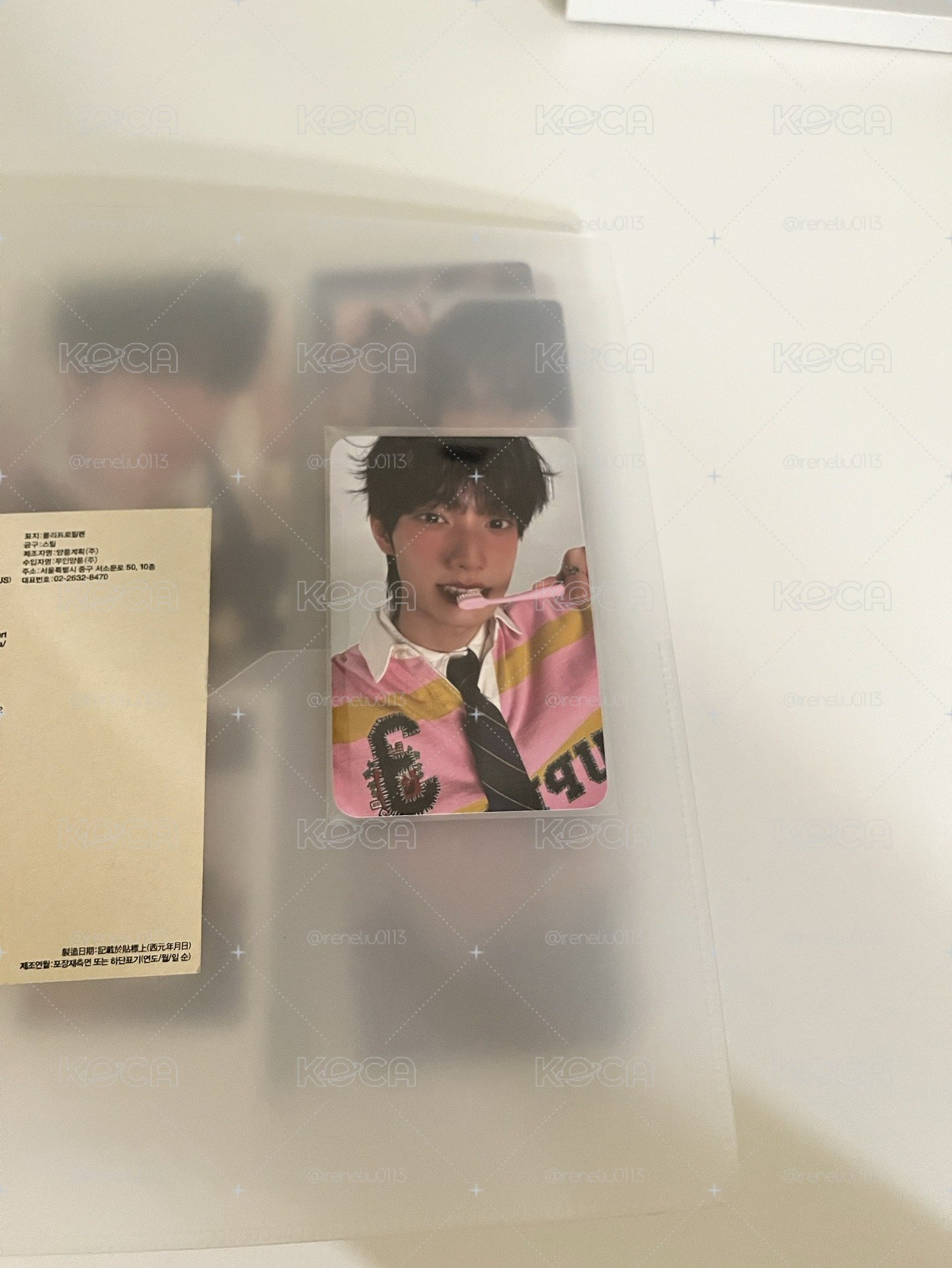 Sweet DREAM mp kkt 特典卡 